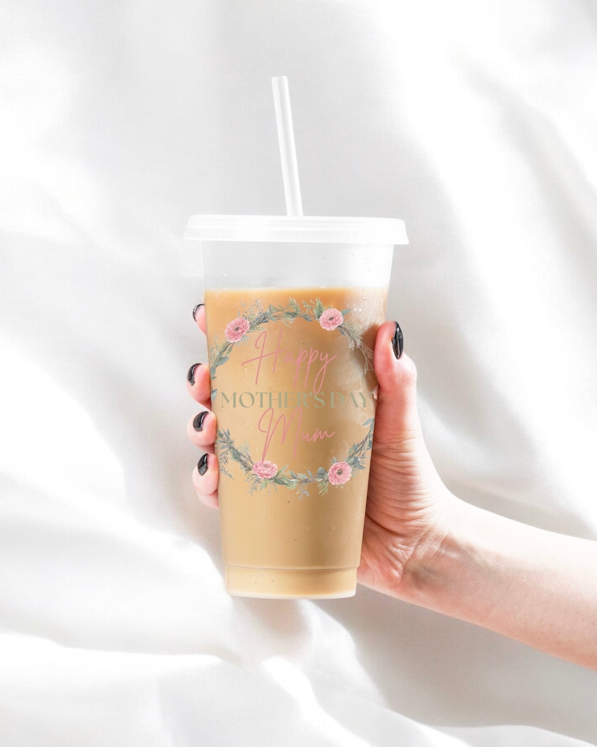 UVDTF - HAPPY MOTHERS DAY WREATH DECAL