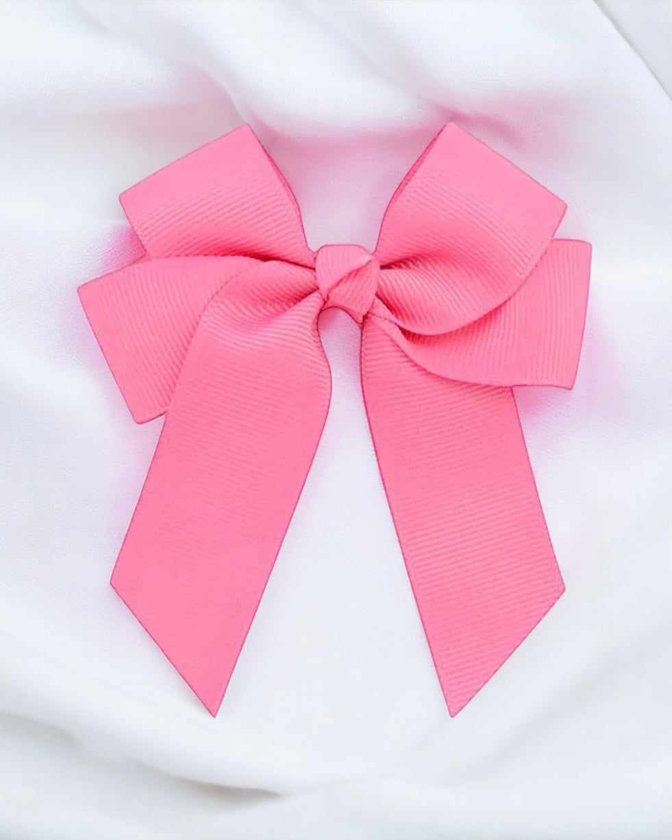 PINK 4” HAIR BOW