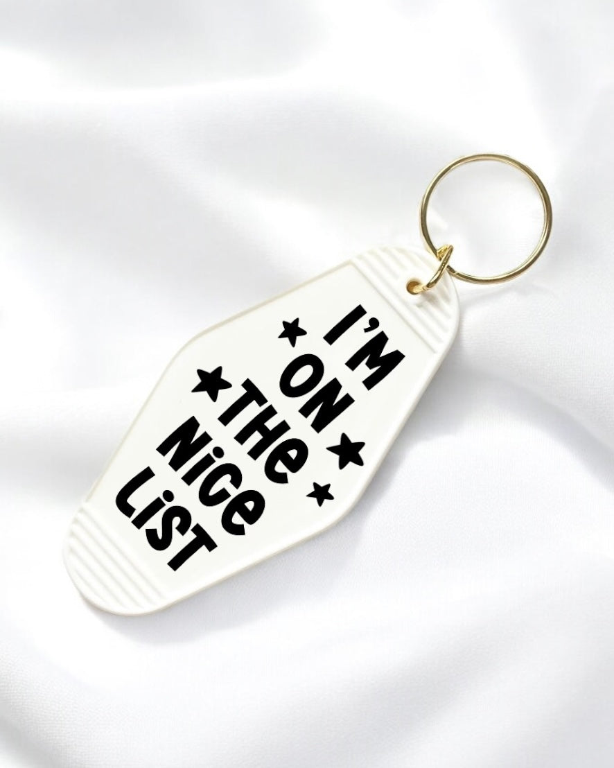 UVDTF - MOTEL DECAL - NICE LIST