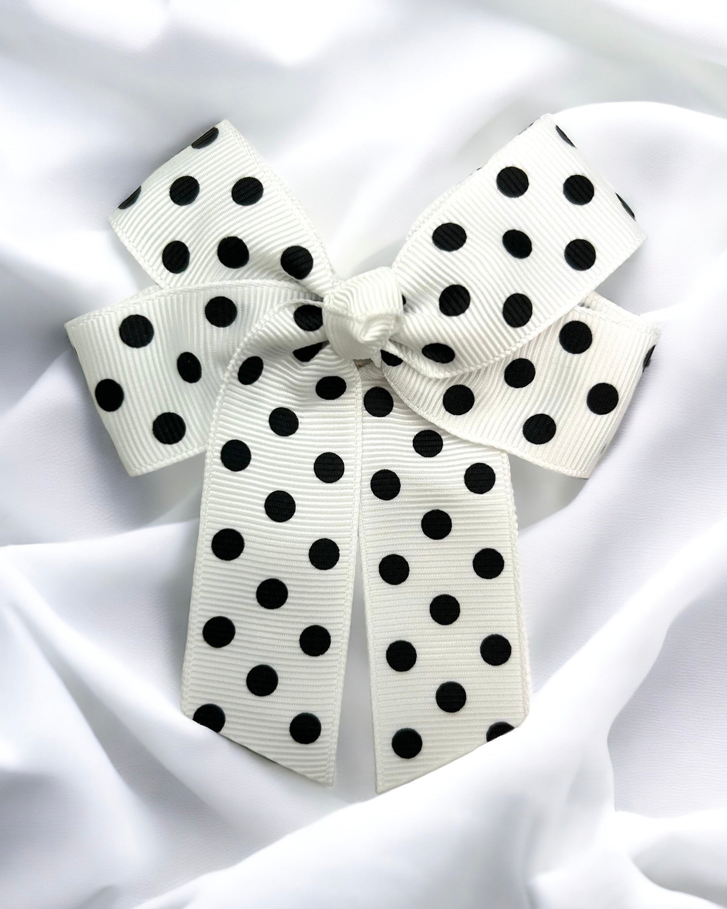 POLKADOT 4” HAIR BOW
