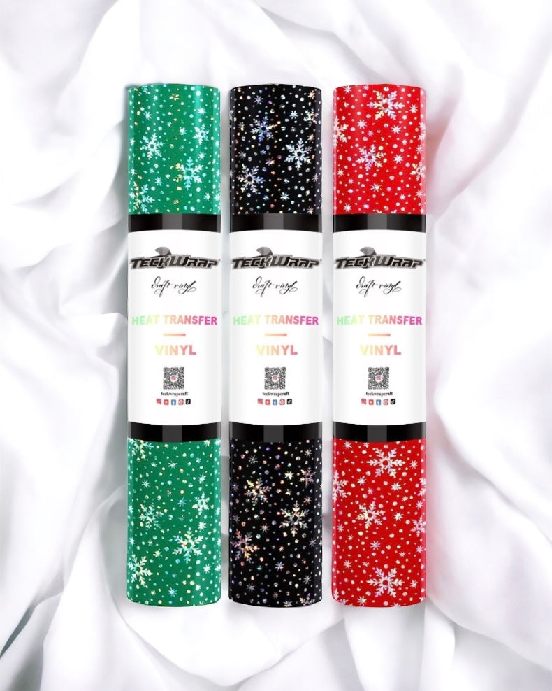 CLEARANCE - HTV - SNOWFLAKE PATTERN