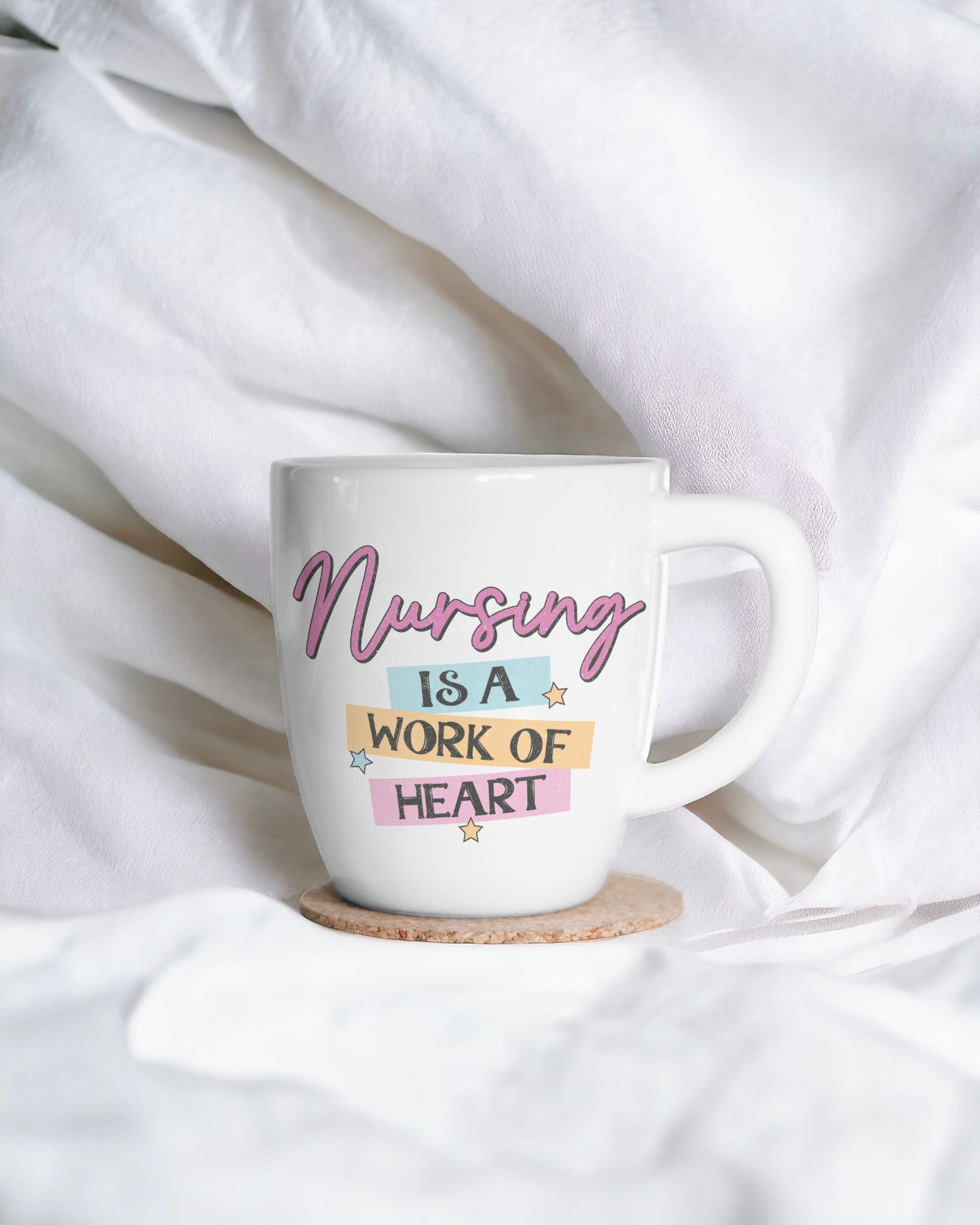 UVDTF - NURSING IS A WORK OF HEART DECAL