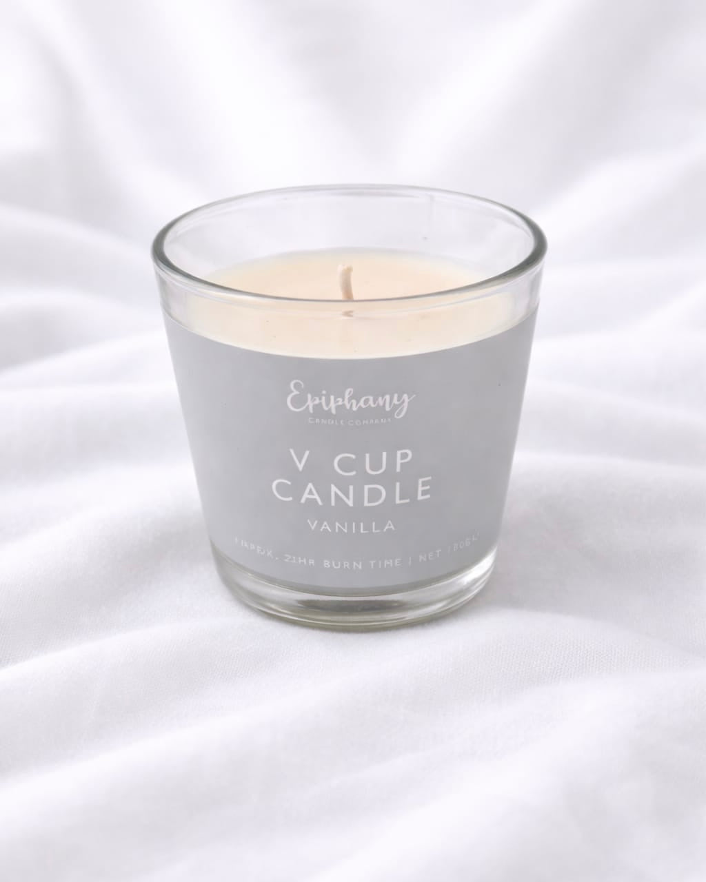 VANILLA V CUP CANDLE