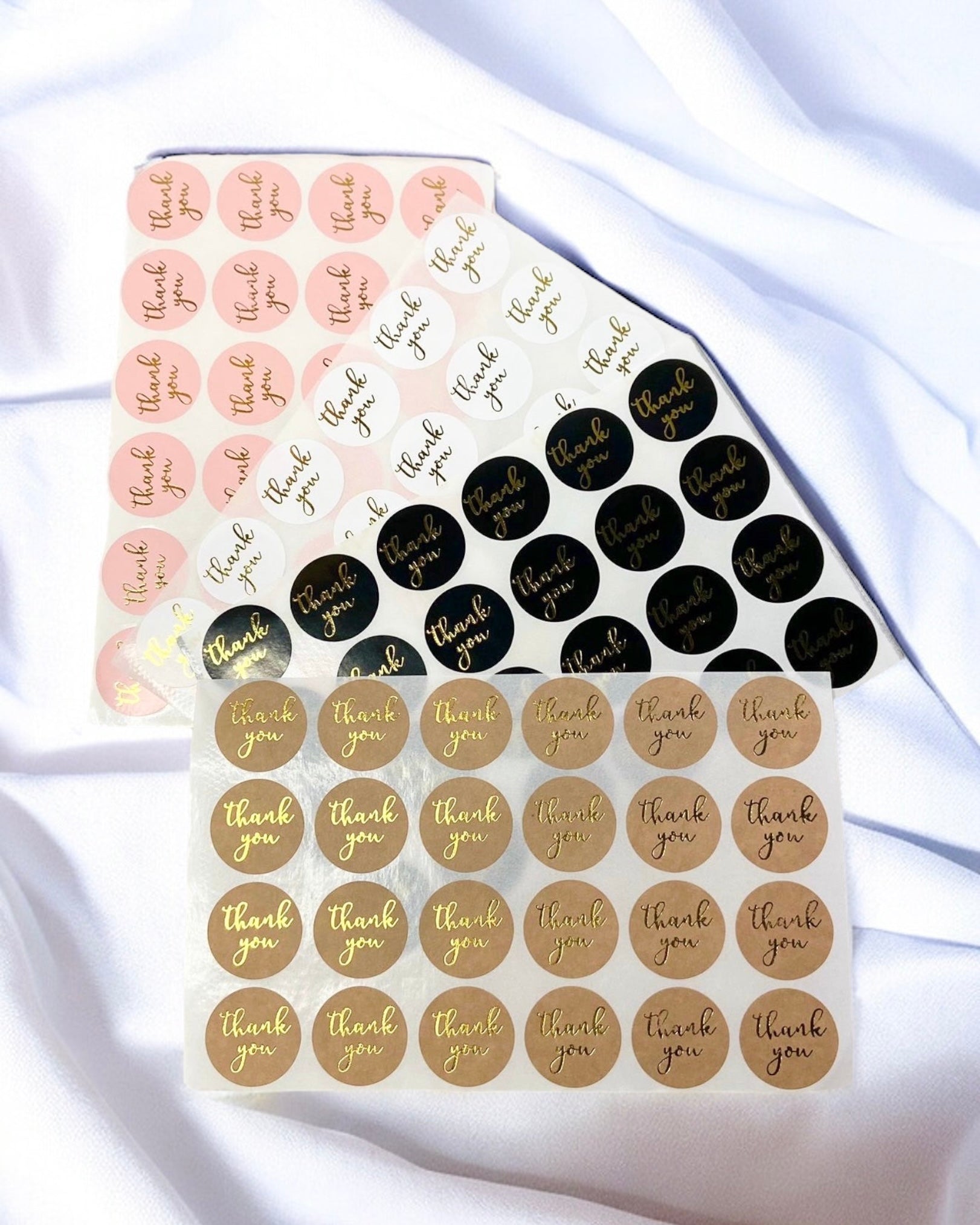 THANK YOU STICKERS - SHEET OF 24