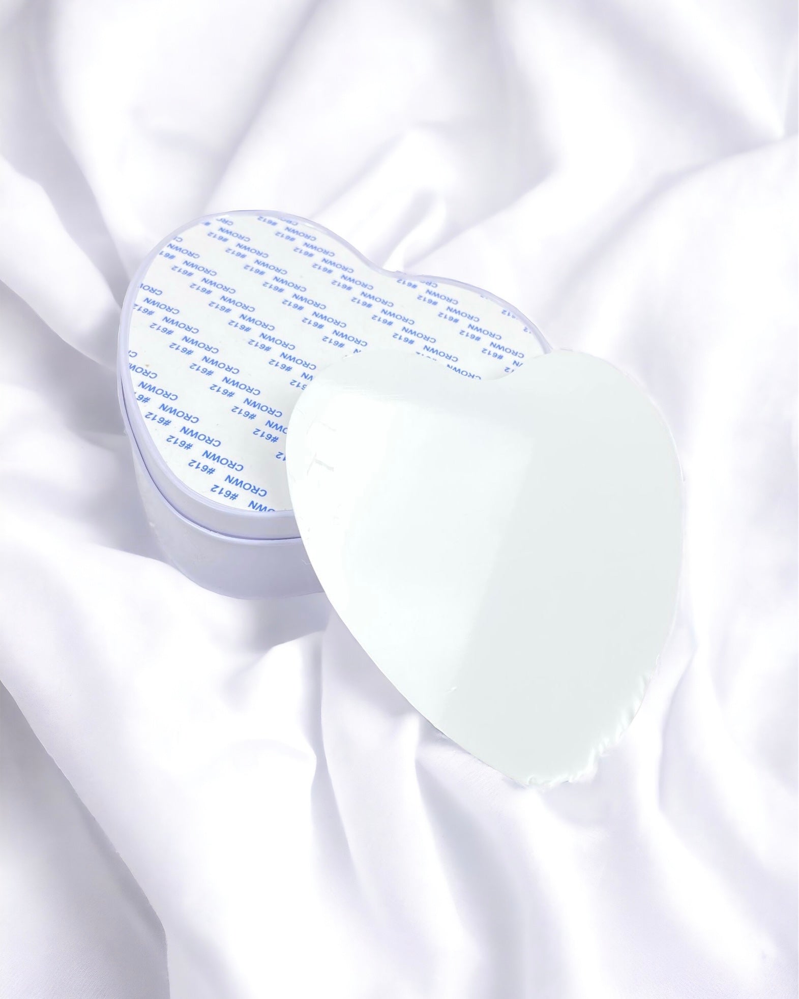 SUBLIMATION HEART METAL TIN