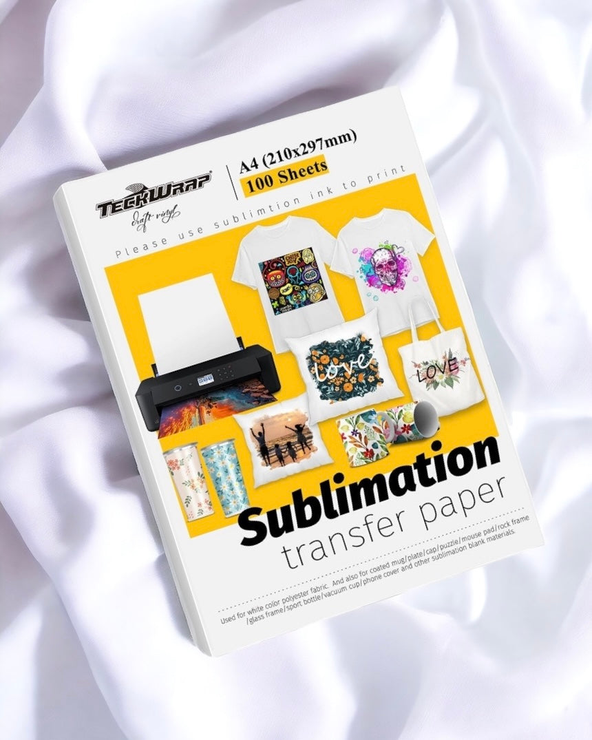 TECKWRAP SUBLIMATION PAPER - 100 SHEETS