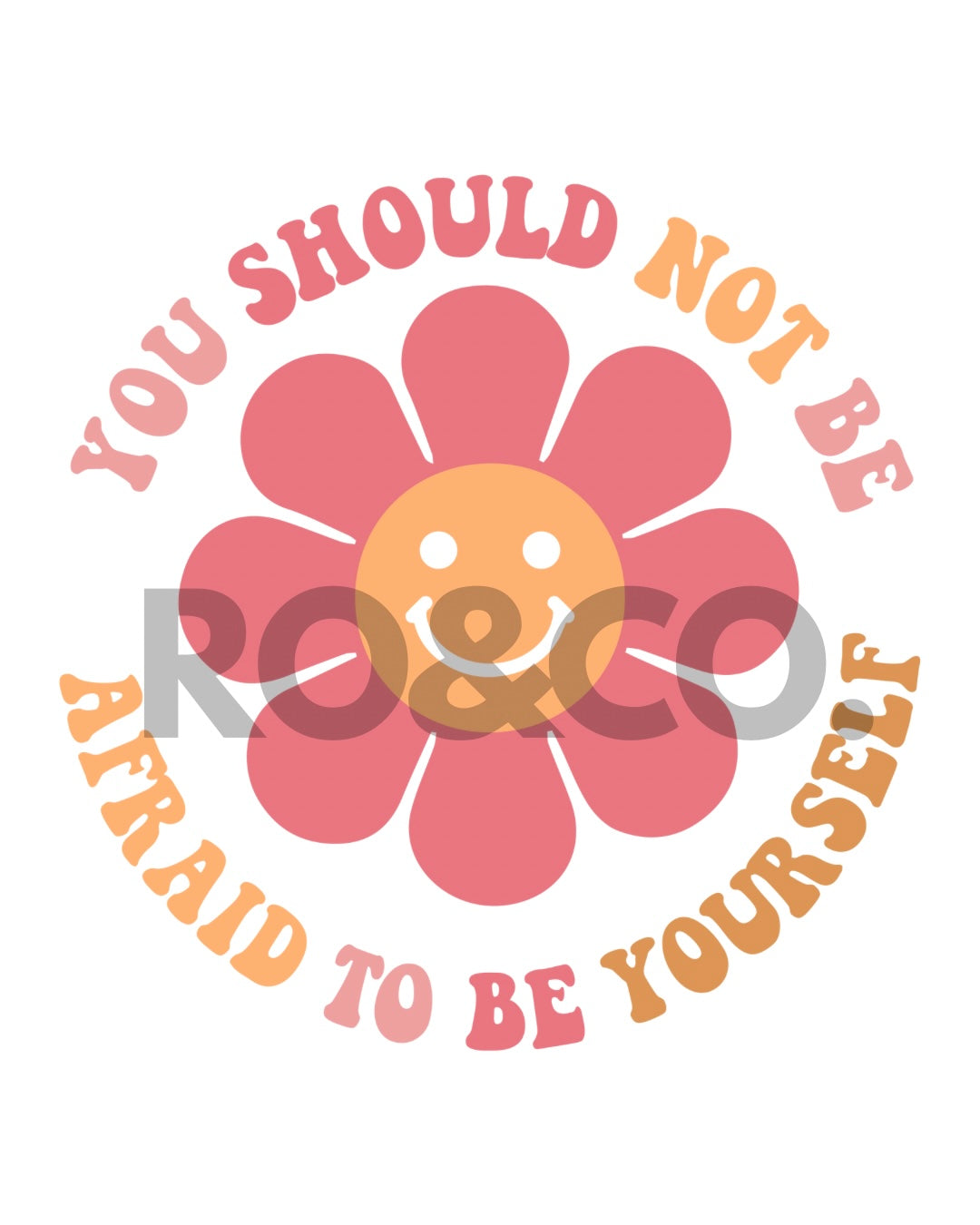 UVDTF - BE YOURSELF DECAL