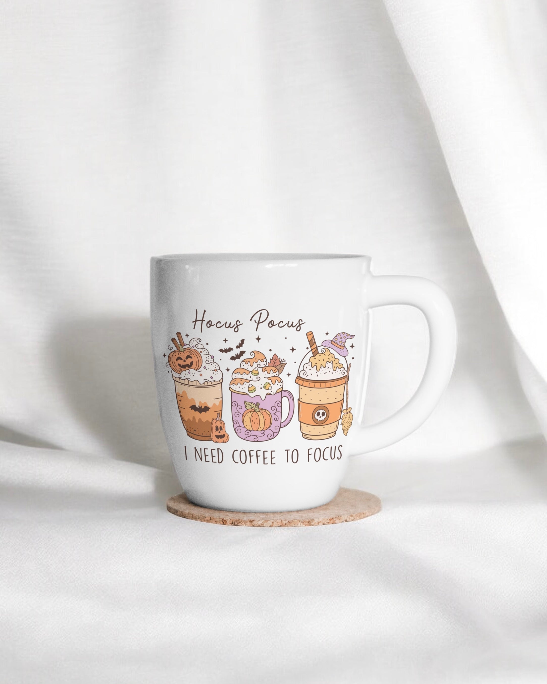 UVDTF - HOCUS POCUS I NEED COFFEE TO FOCUS DECAL