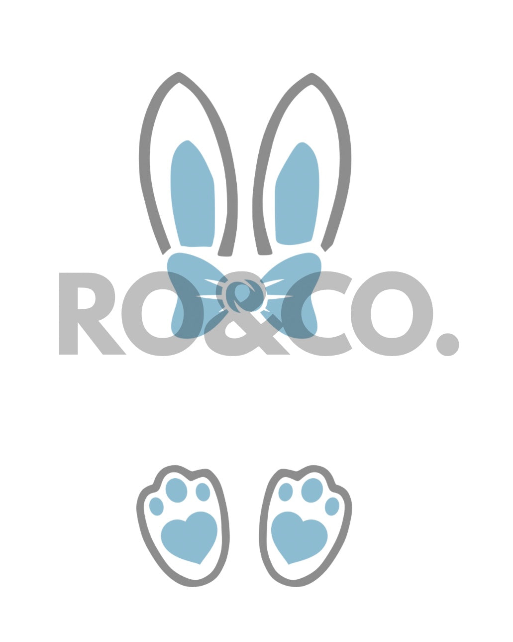 UVDTF - EASTER BLUE NAME FRAME DECAL