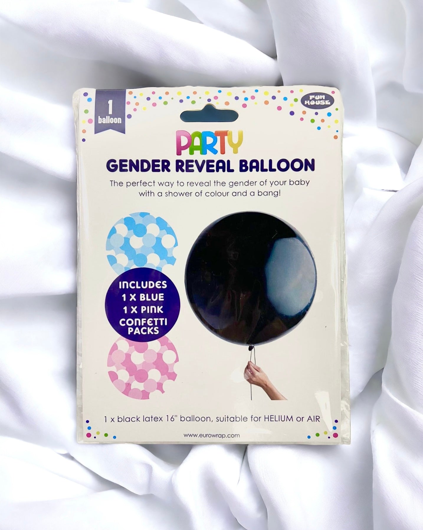 CLEARANCE - GENDER REVEAL PARTY BALLOON 16”
