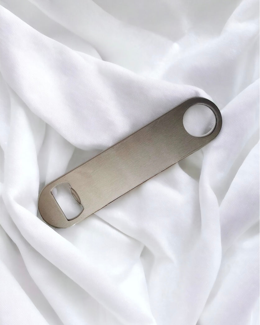 SILVER BOTTLE OPENER