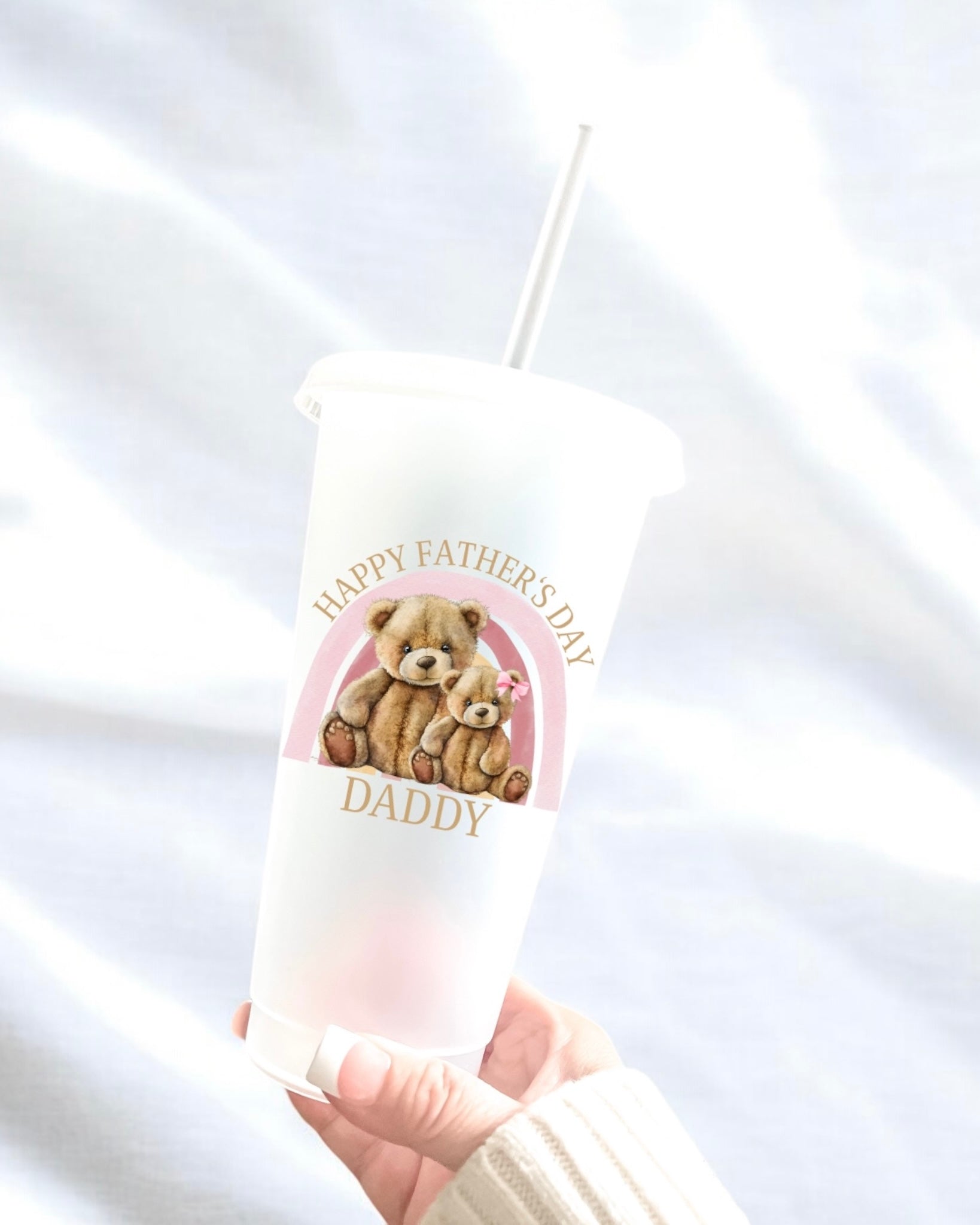 UVDTF - FATHERS DAY PINK RAINBOW