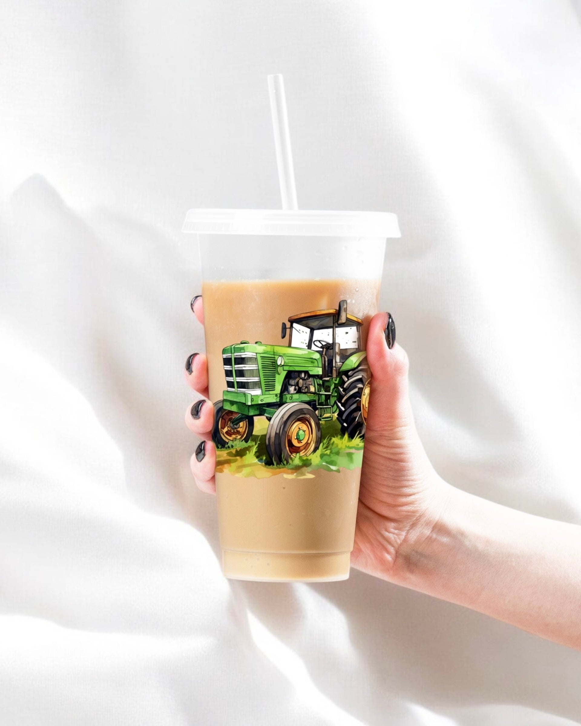 UVDTF - GREEN TRACTOR DECAL