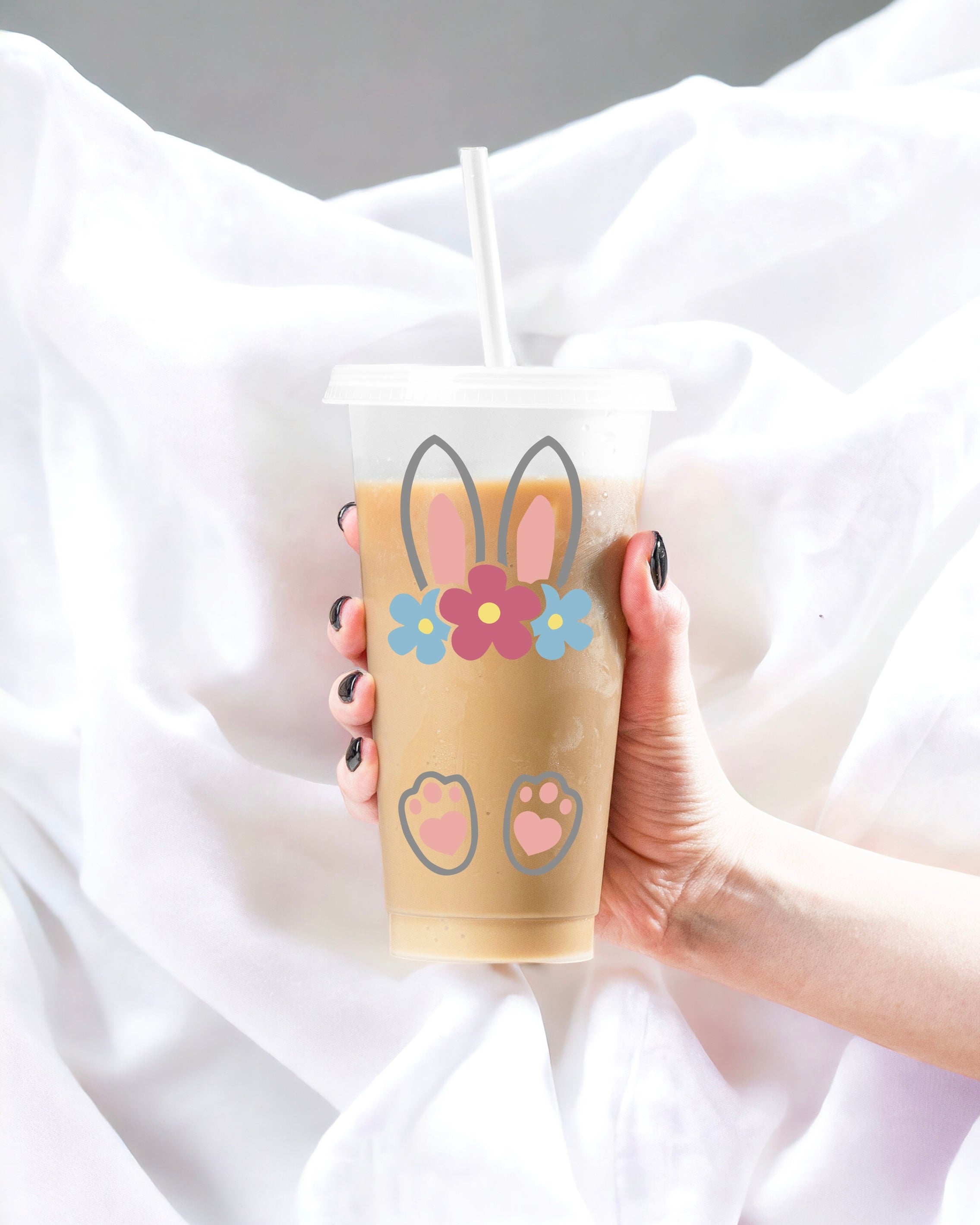 UVDTF - EASTER PINK NAME FRAME DECAL