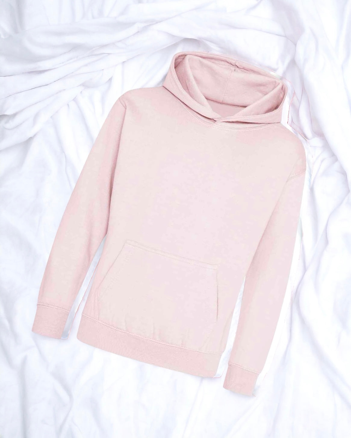 CHILDRENS UNISEX HOODIE - BABY PINK
