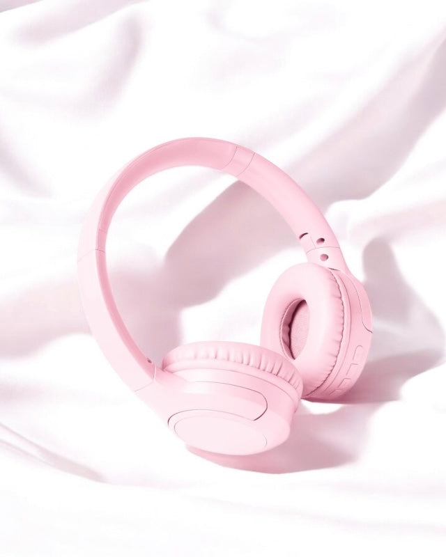 PINK WIRELESS HEADPHONES