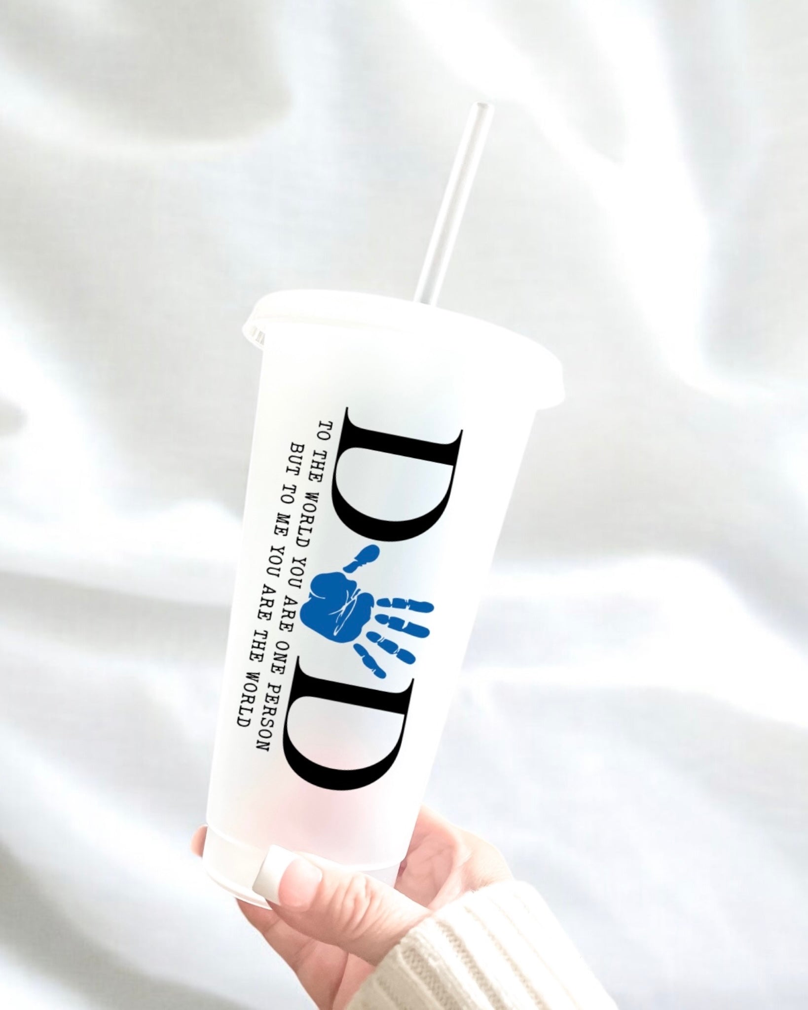 UVDTF - DAD HAND PRINT