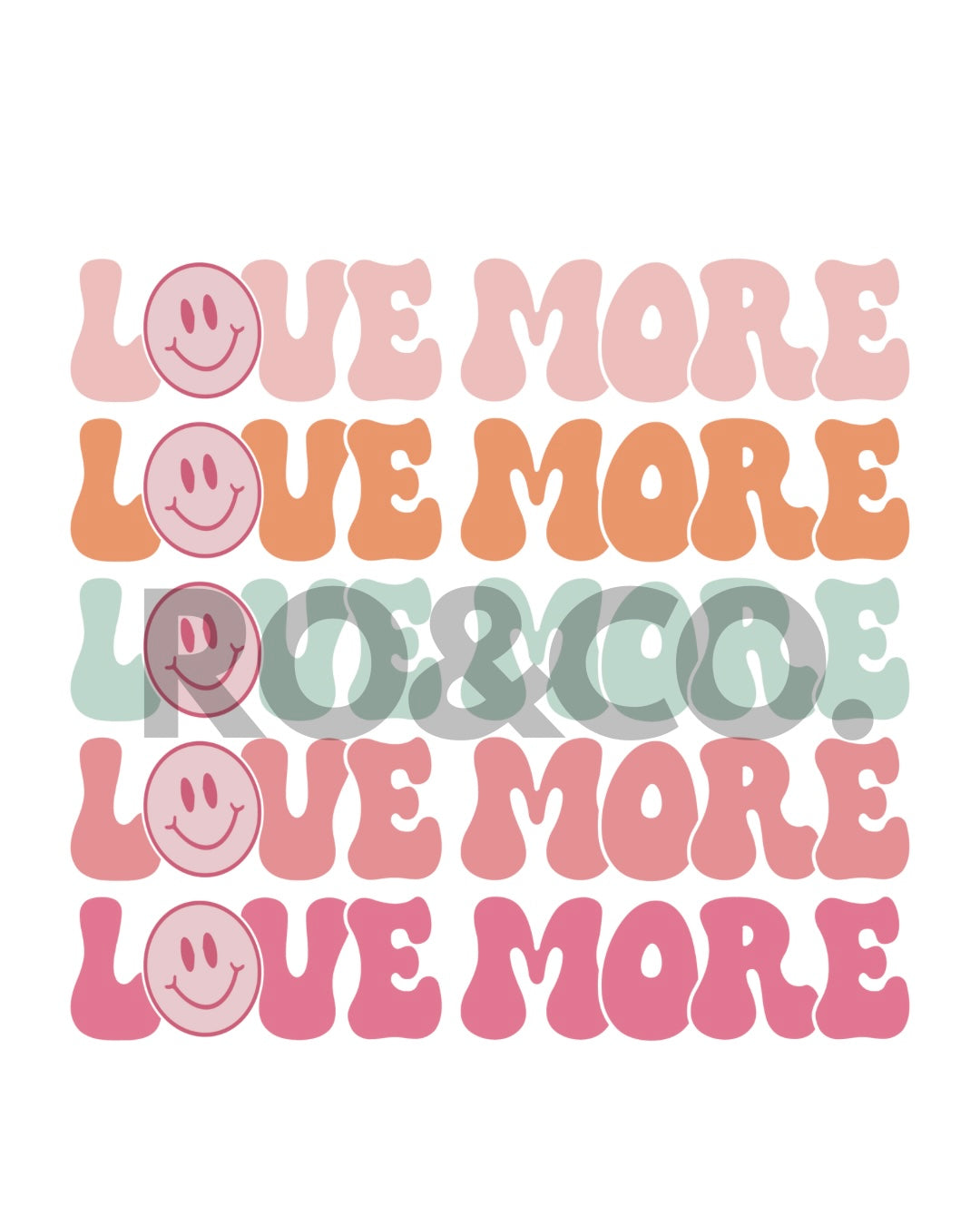 UVDTF - LOVE MORE DECAL