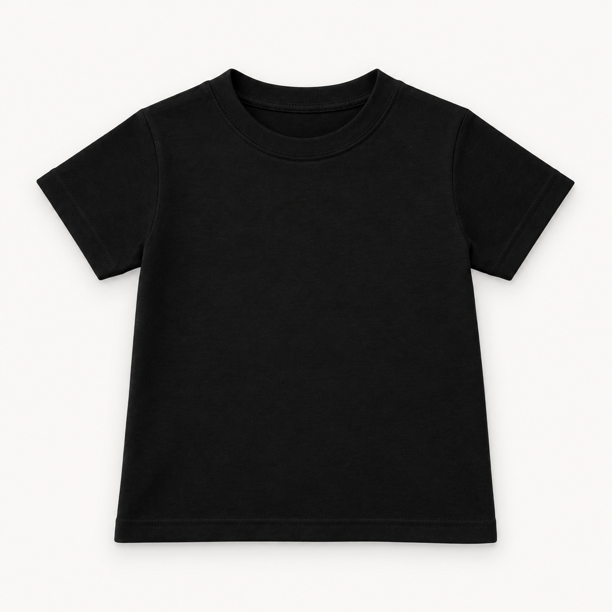 CHILDRENS BLACK T-SHIRT