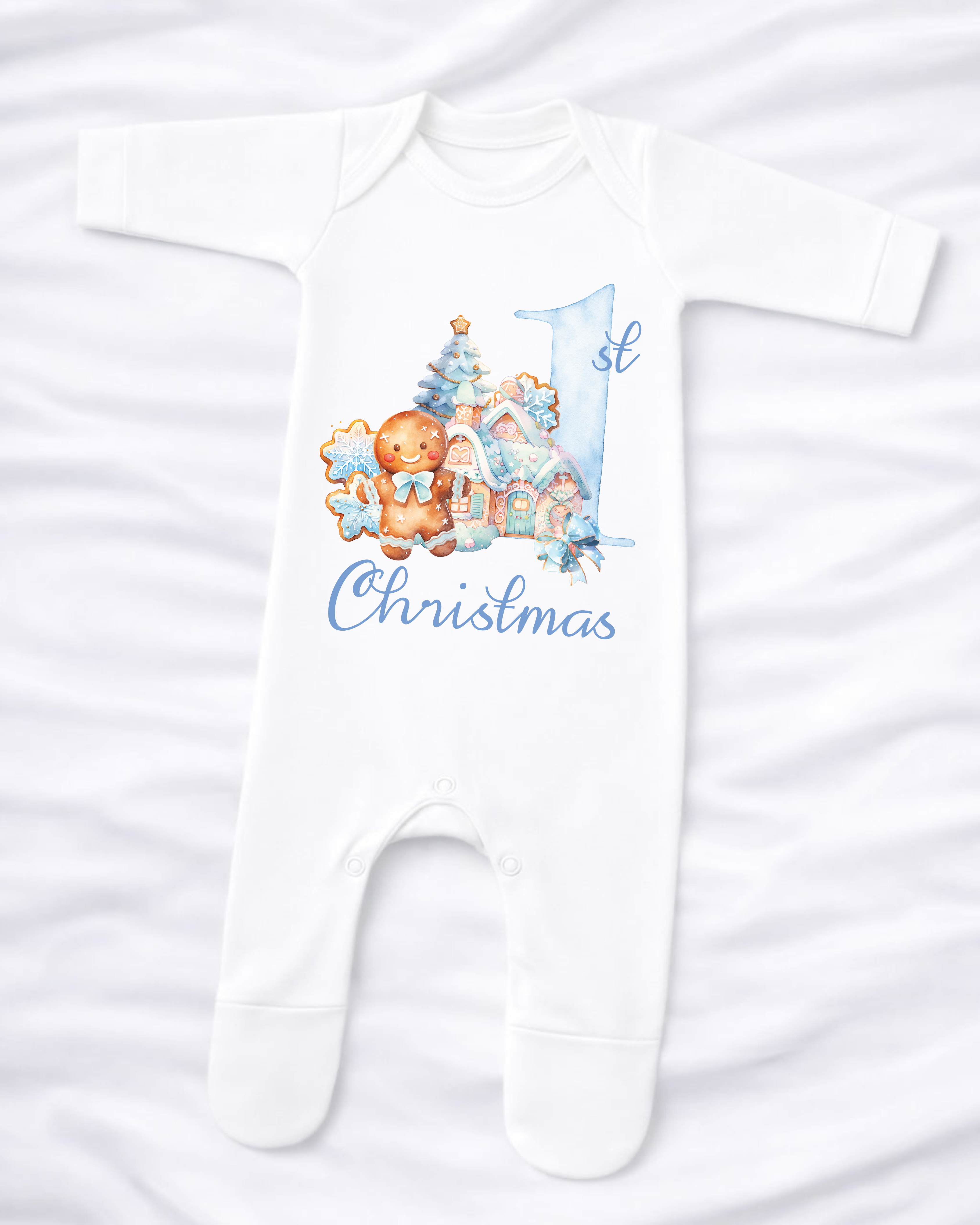 DTF - BLUE 1ST CHRISTMAS