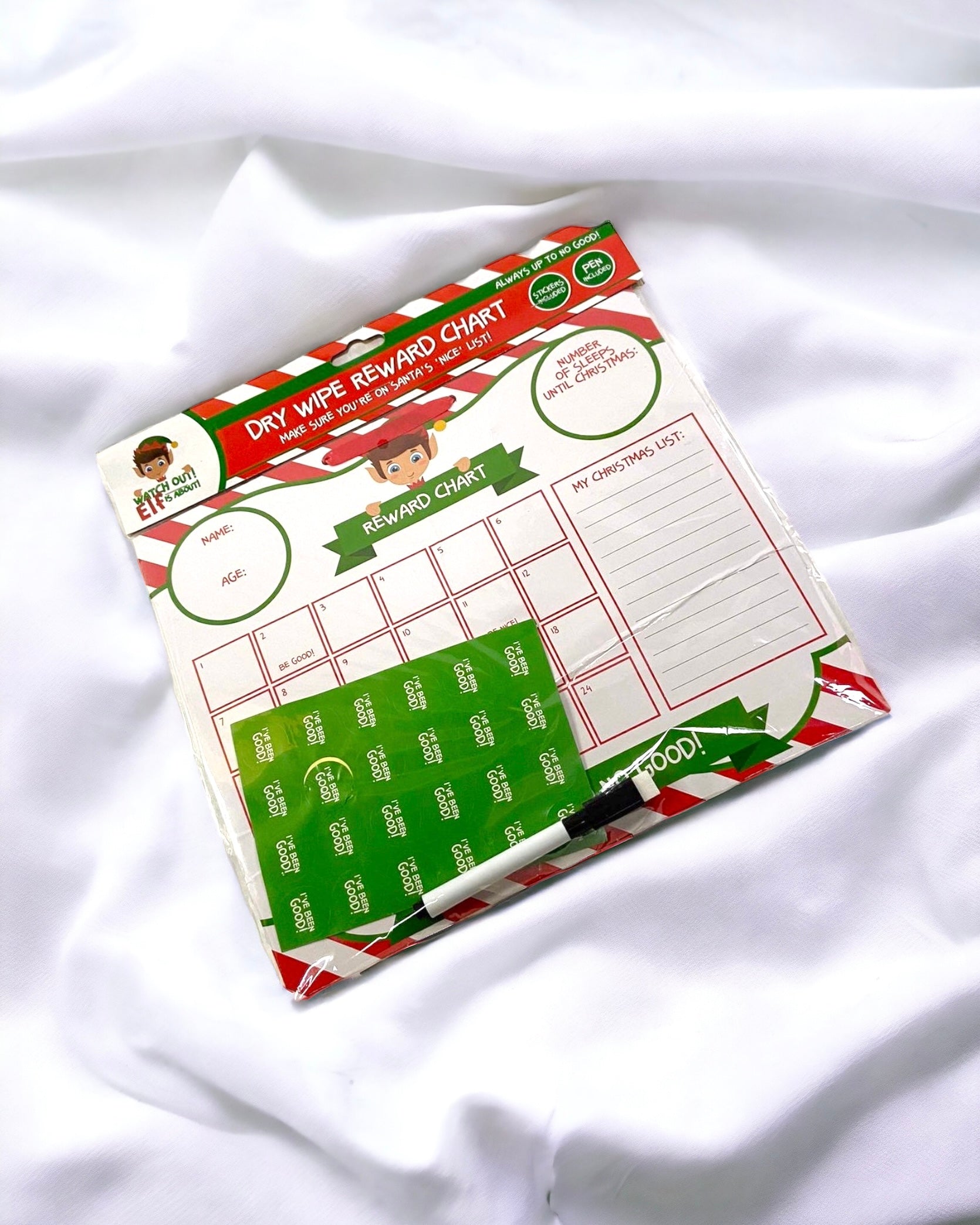 ELF REWARD CHART