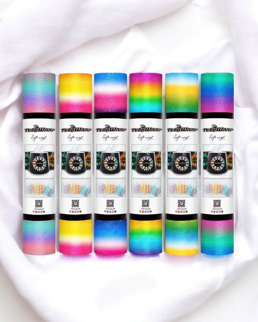 ADHESIVE - RAINBOW STRIPES