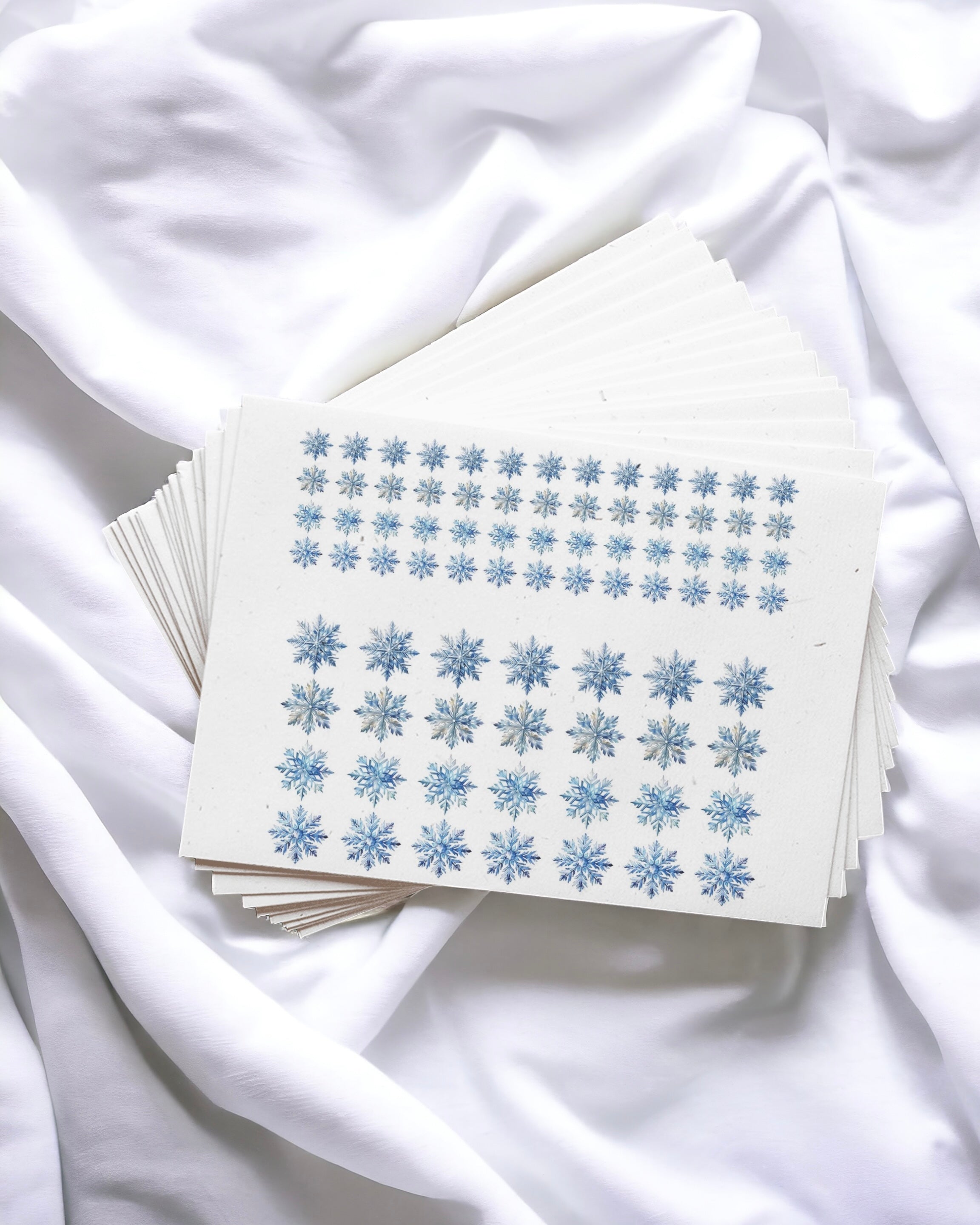 UVDTF - SNOWFLAKE FILLER SHEET