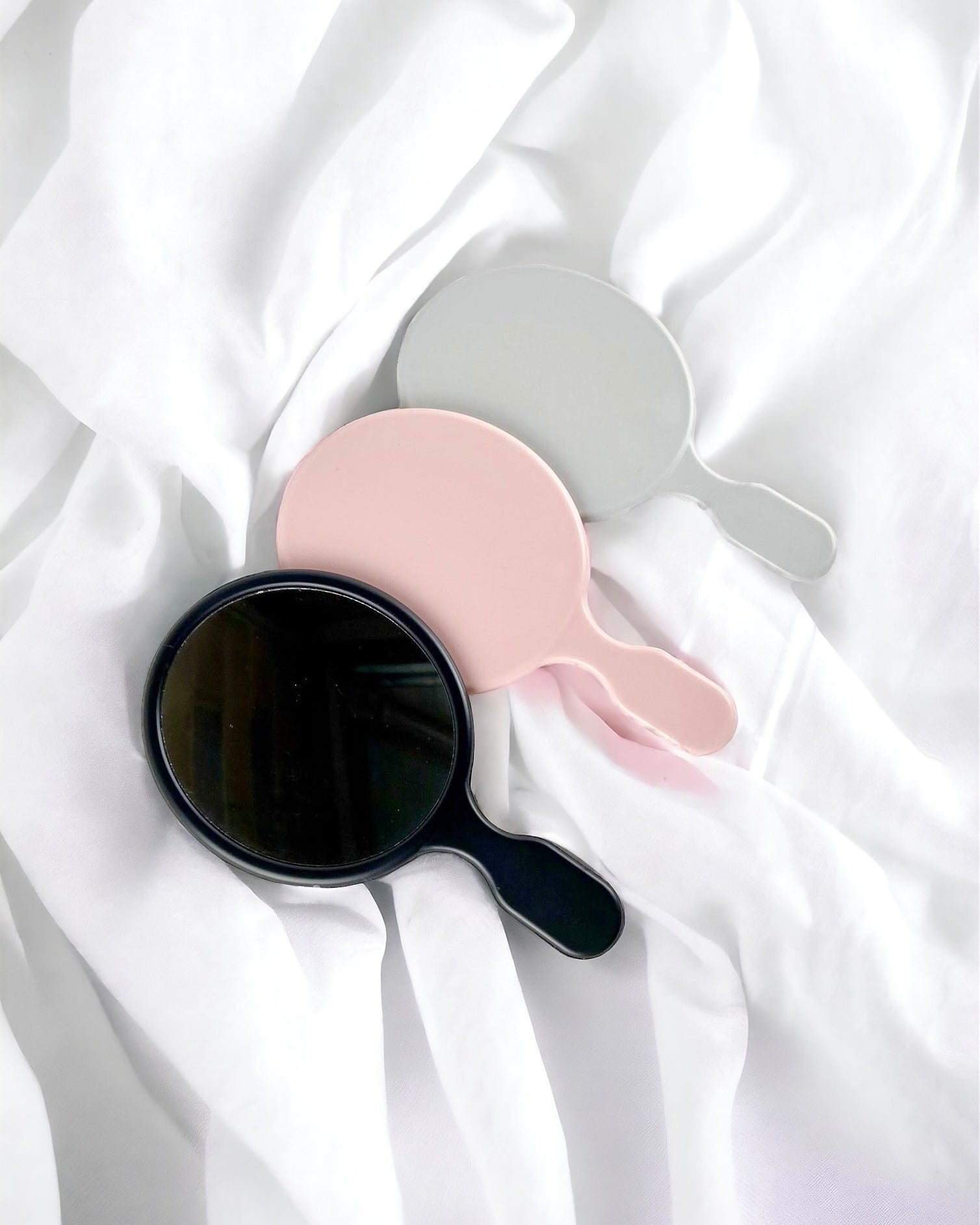 CLEARANCE - OVAL HANDHELD MIRROR