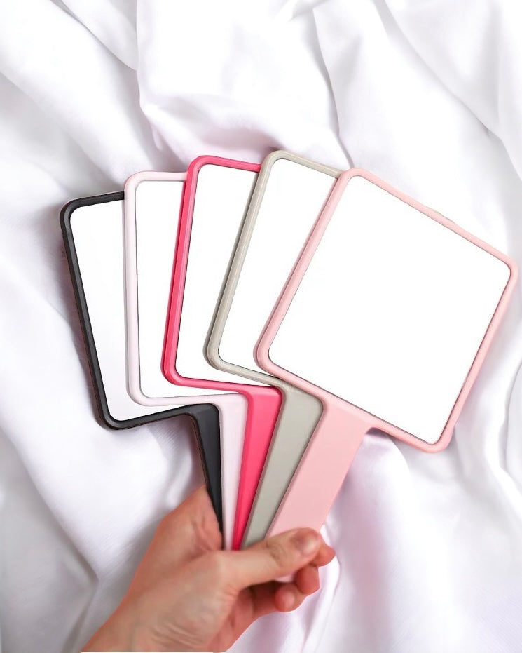 SQUARE HANDHELD MIRROR