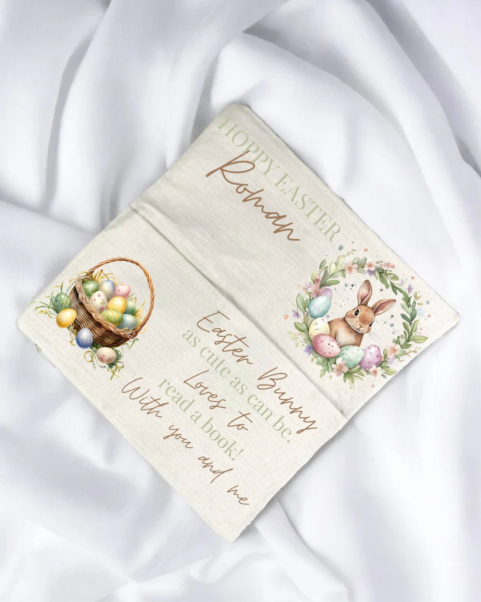 DTF - EASTER GREEN BOOK CUSHION