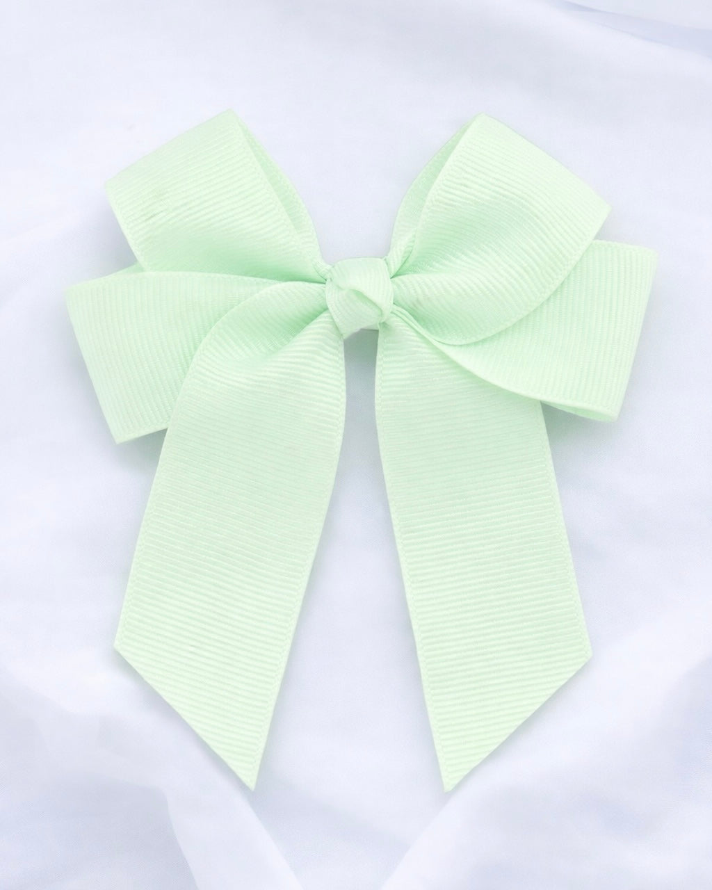 MINT GREEN 4” HAIR BOW