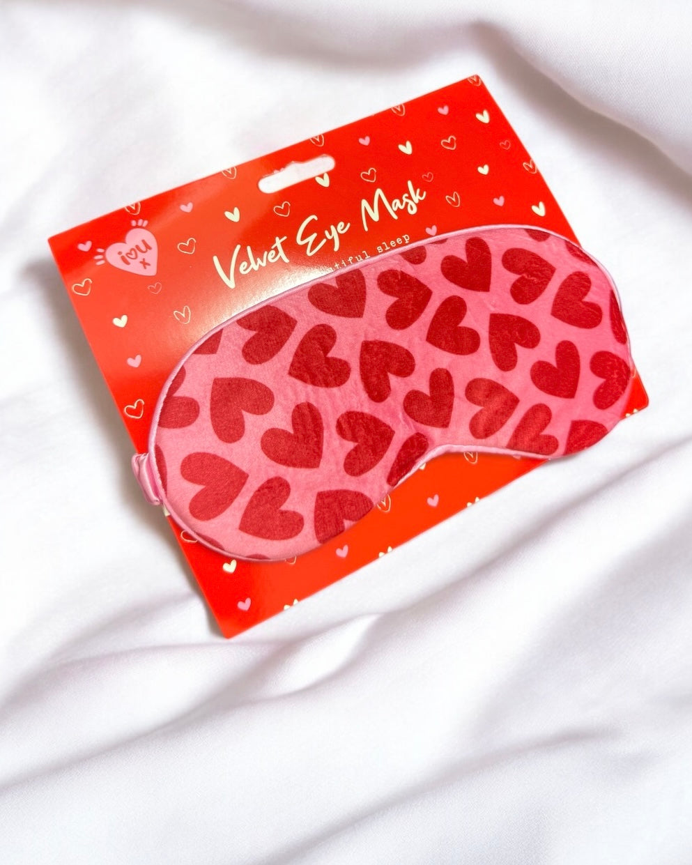 VALENTINES VELVET EYE MASK