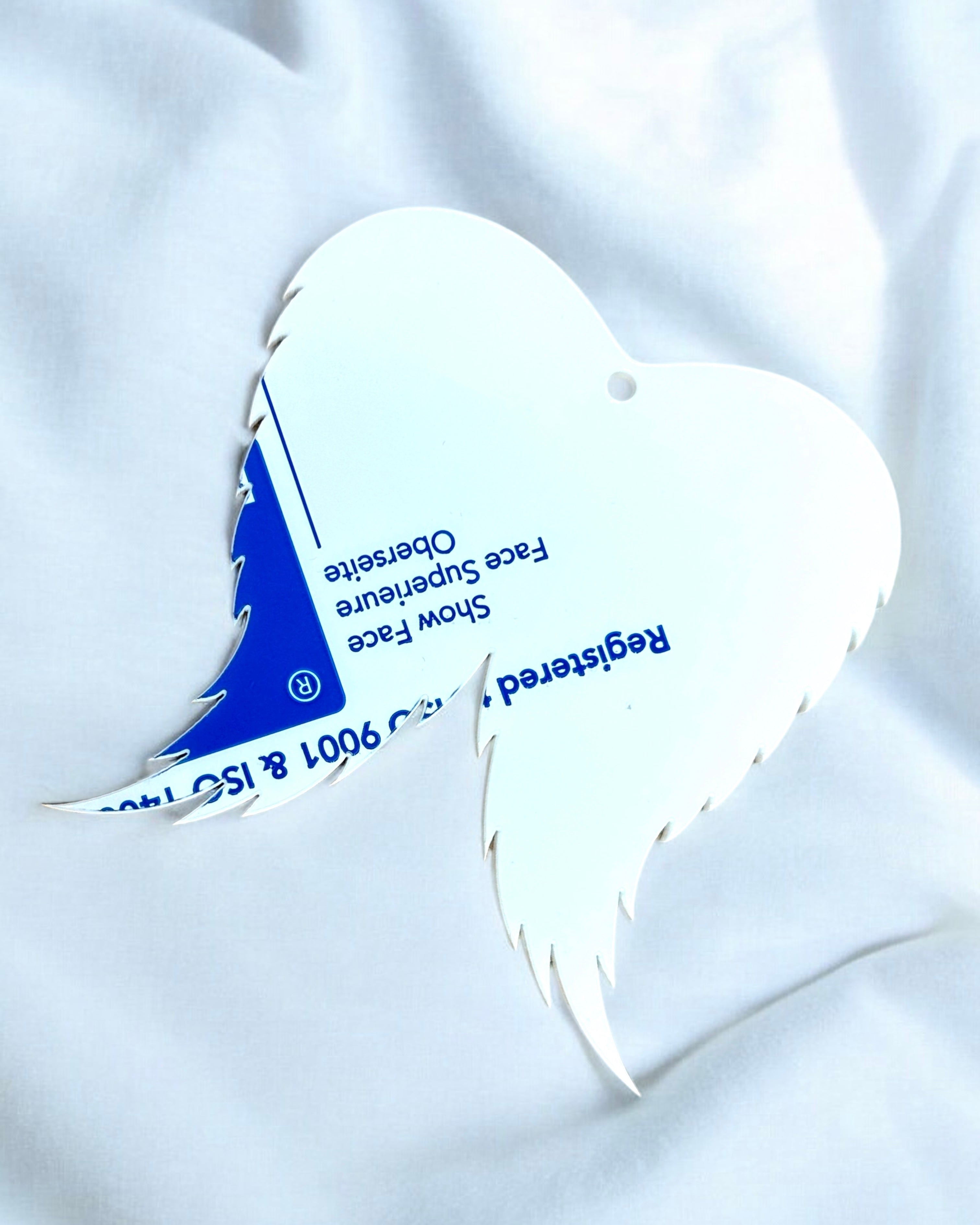 WHITE ACRYLIC FULL WINGS