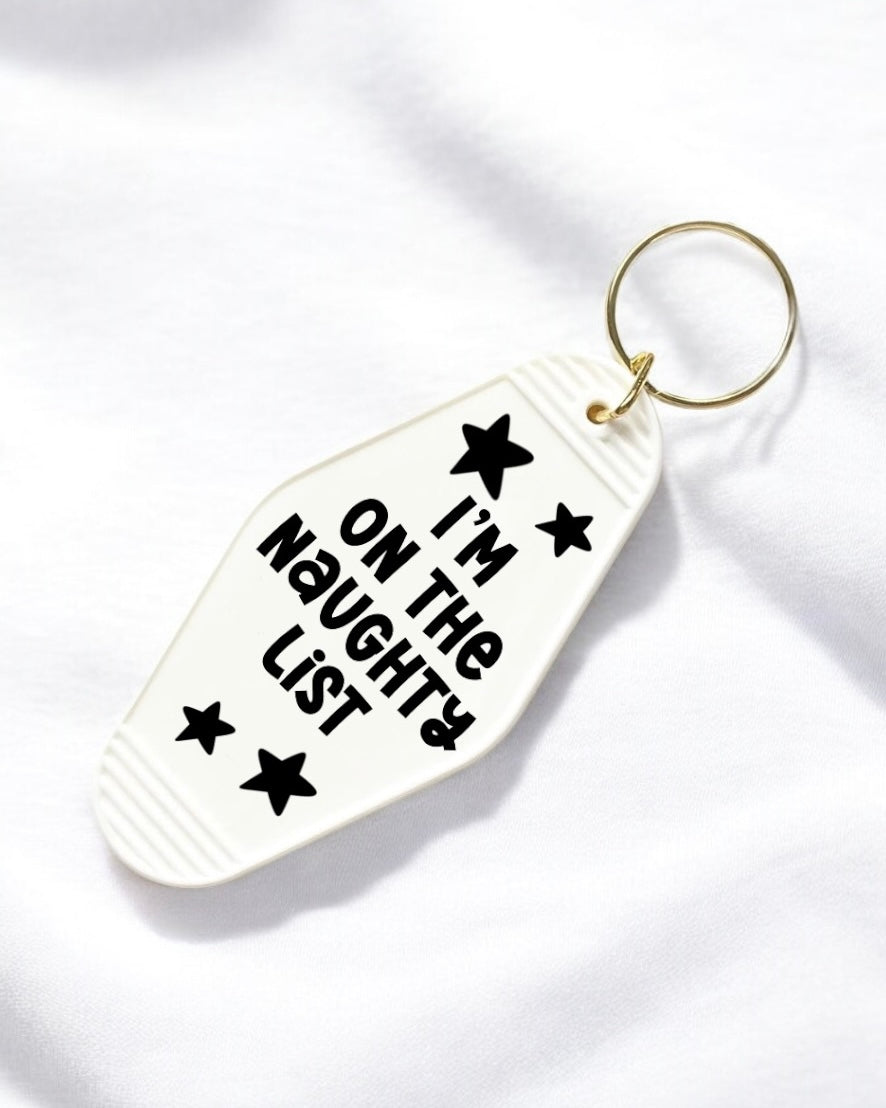 UVDTF - MOTEL DECAL - NAUGHTY LIST