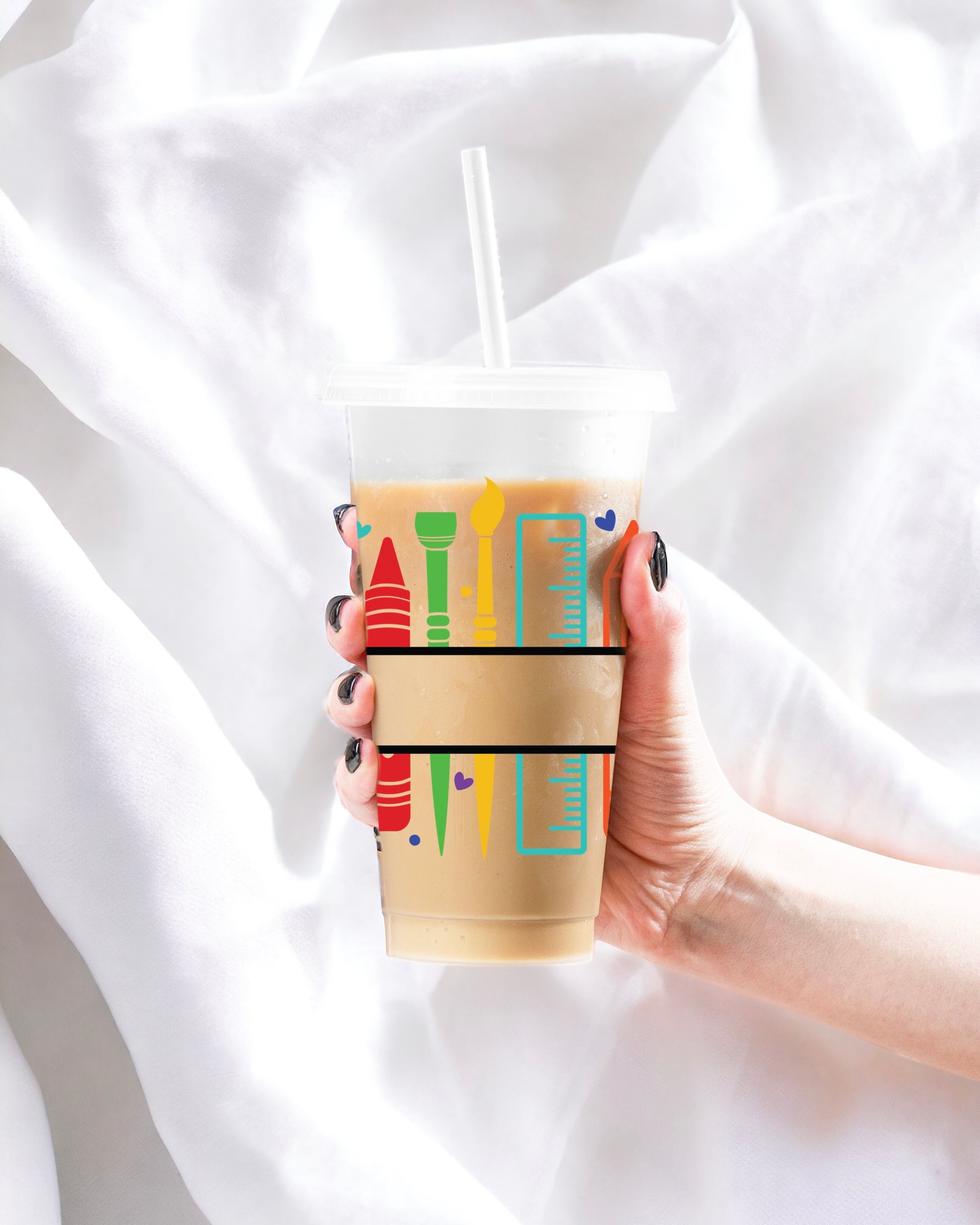 UVDTF - PENCIL NAME FRAME DECAL