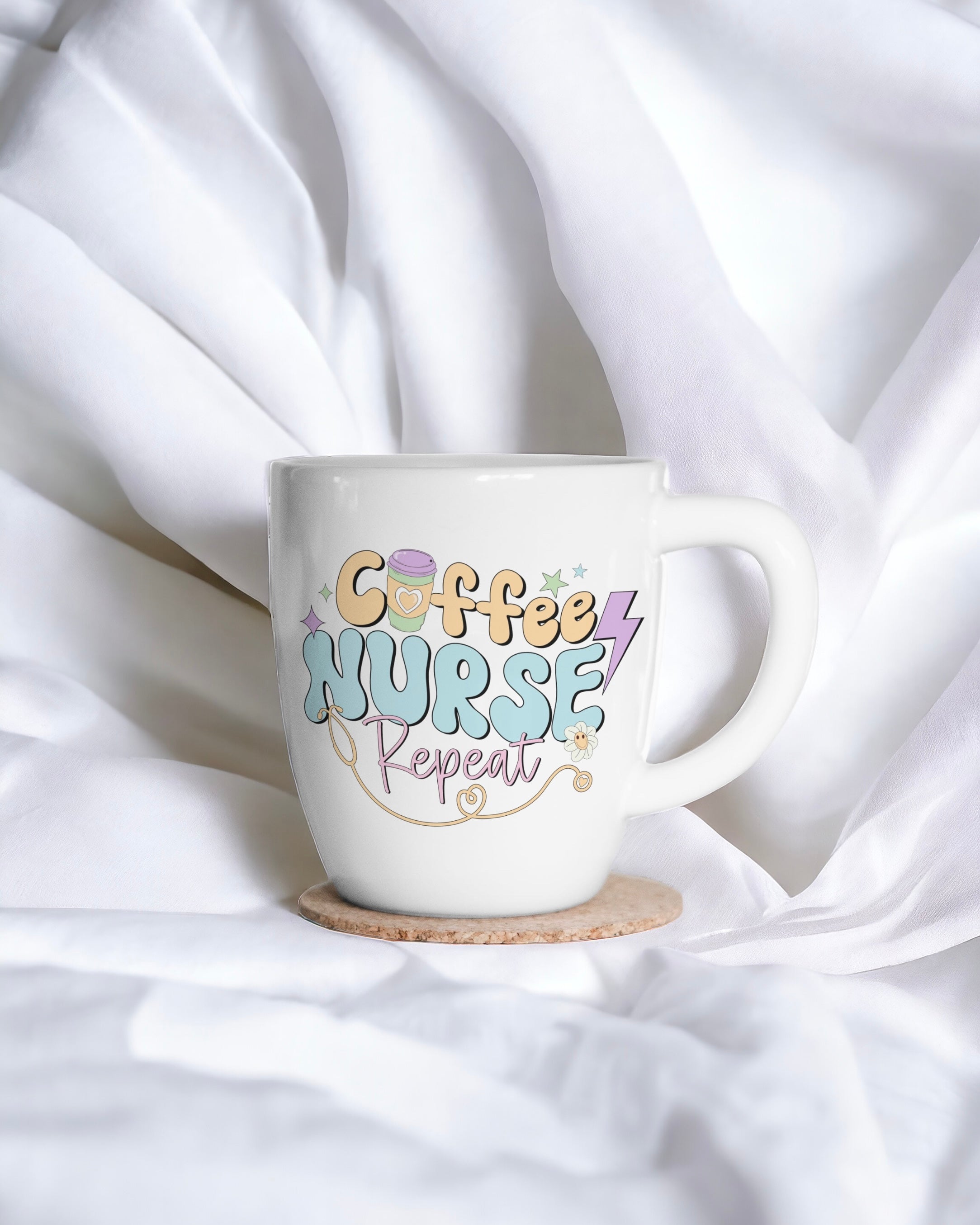 UVDTF - COFFEE, NURSE REPEAT DECAL