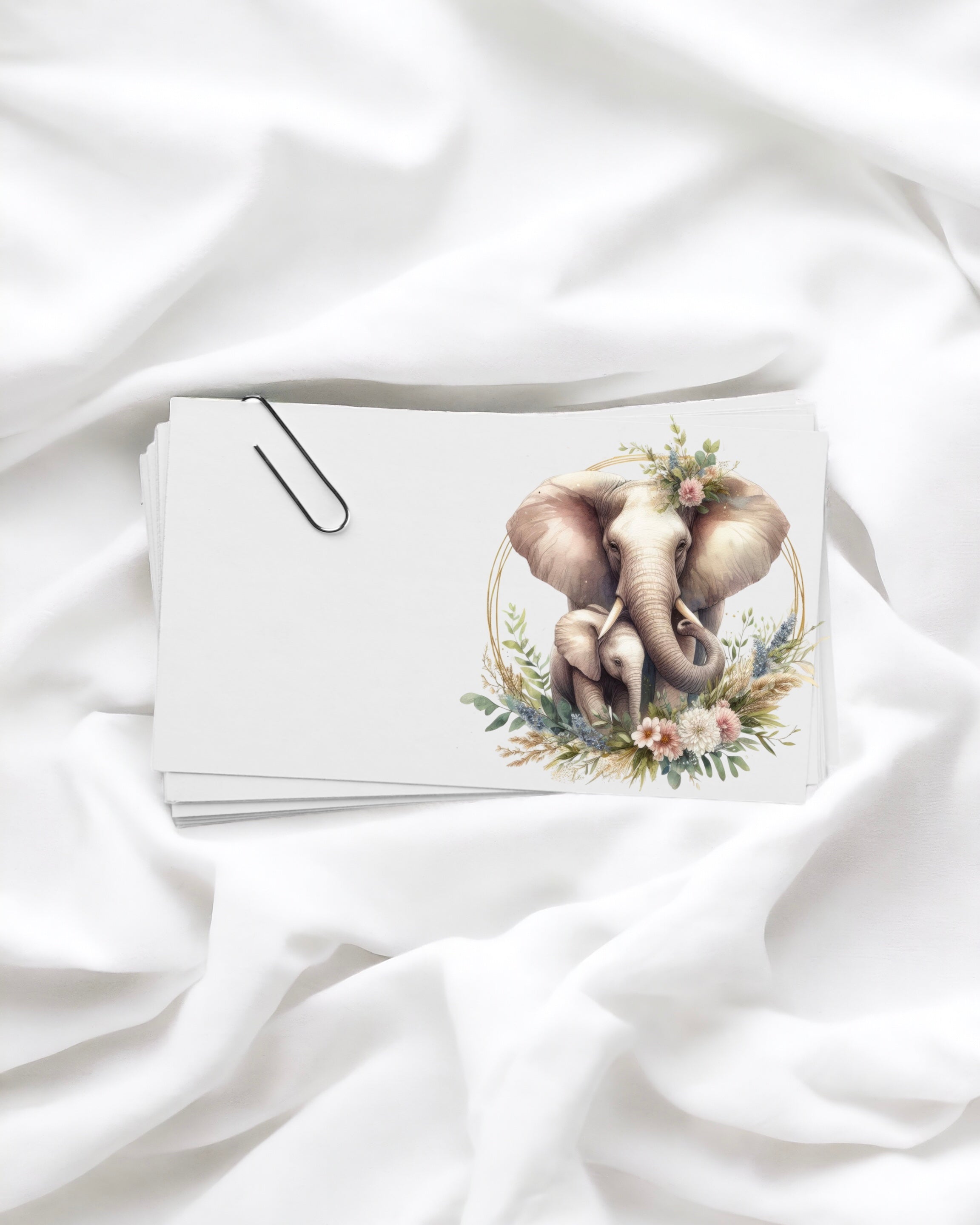 UVDTF - ELEPHANT WREATH DECAL