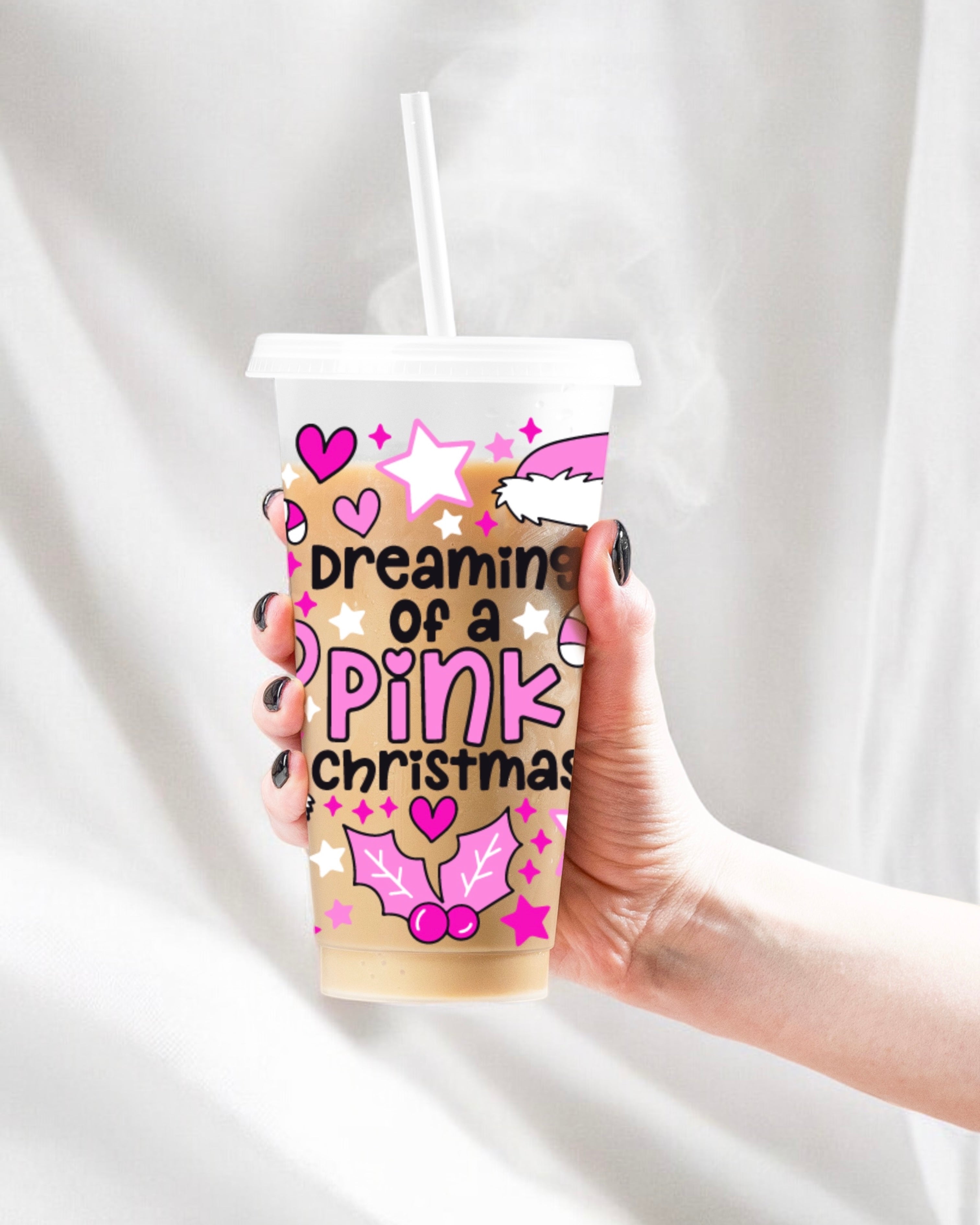 UVDTF - DREAMING OF A PINK CHRISTMAS WRAP