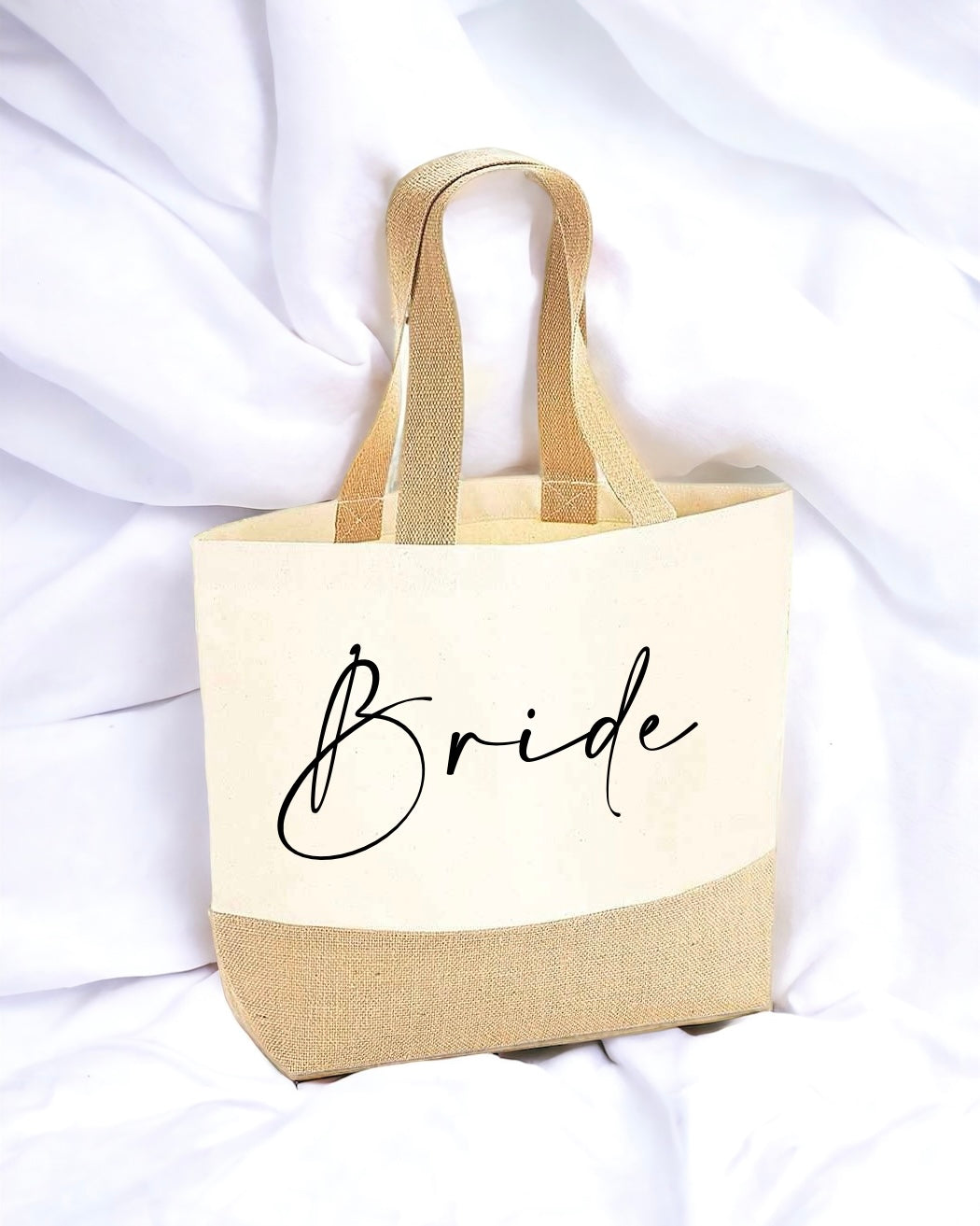 JUTE BASE CANVAS TOTE