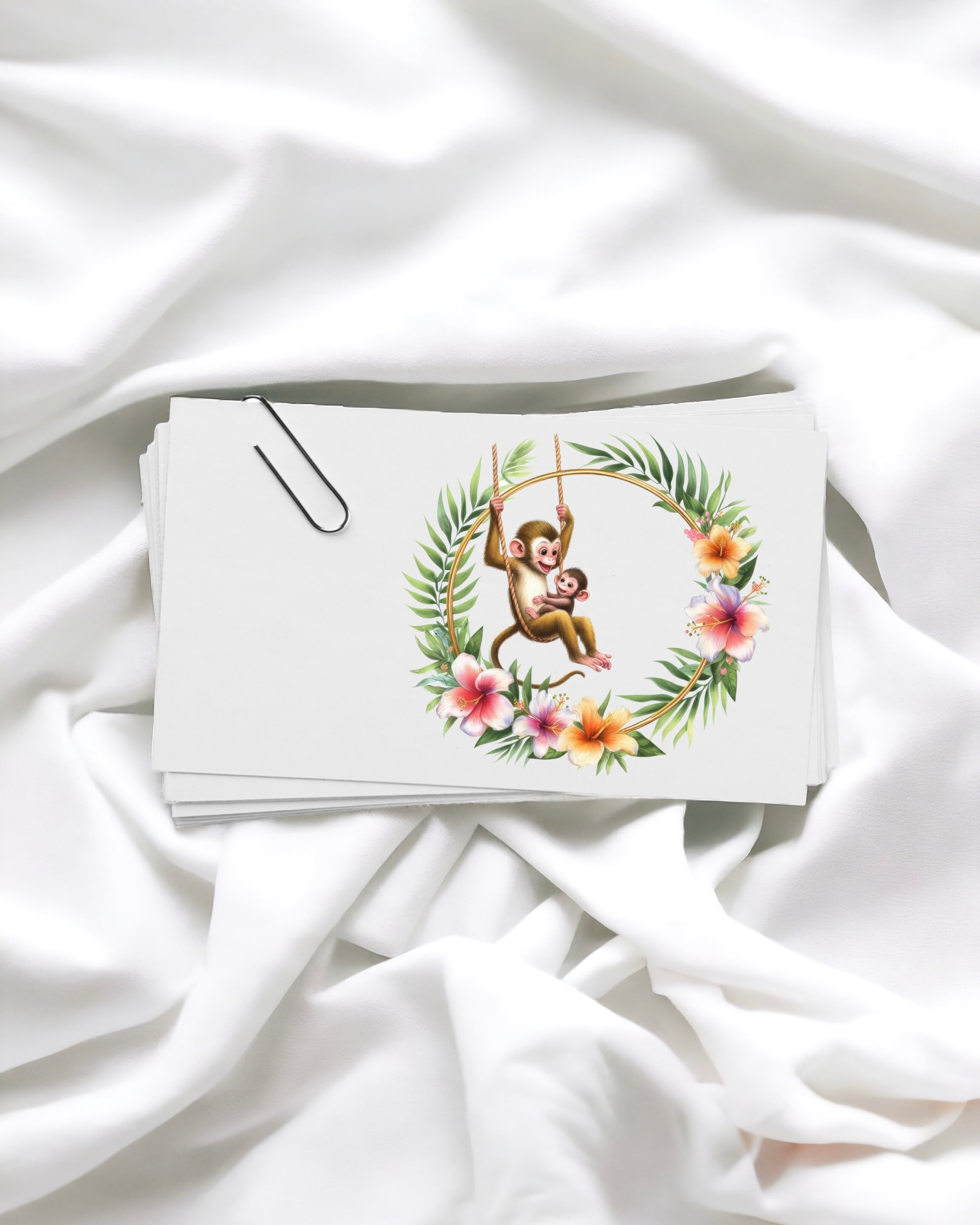 UVDTF - MONKEY WREATH DECAL