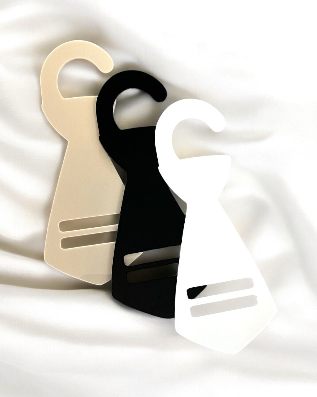 DISCONTINUED COLOURS - ACRYLIC TIE HOLDER