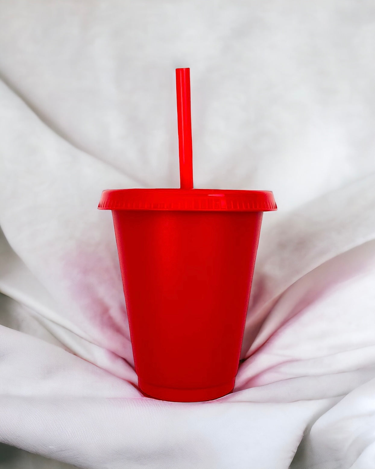 16OZ RED SOLID COLOUR CUP