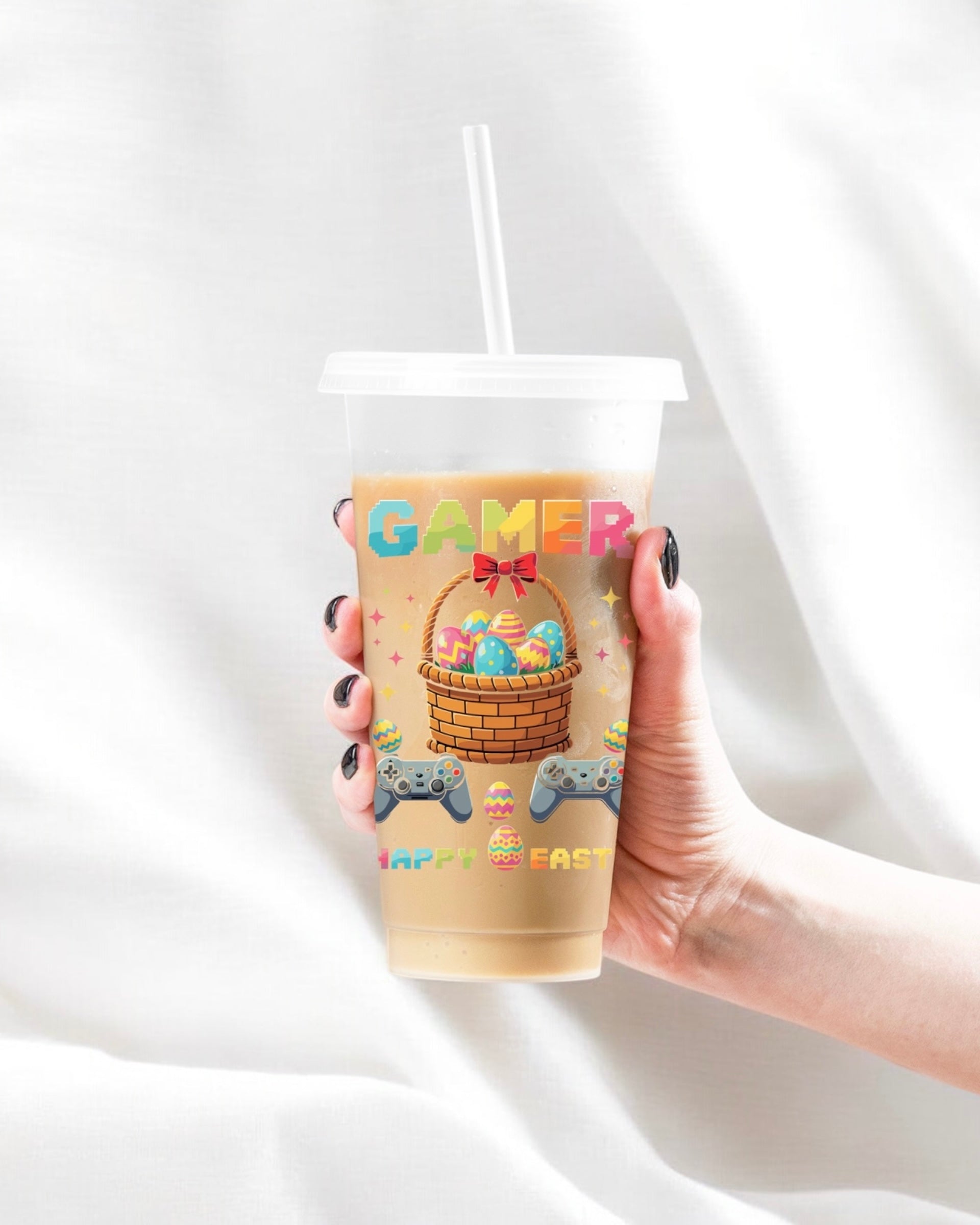 UVDTF - GAMER HAPPY EASTER DECAL
