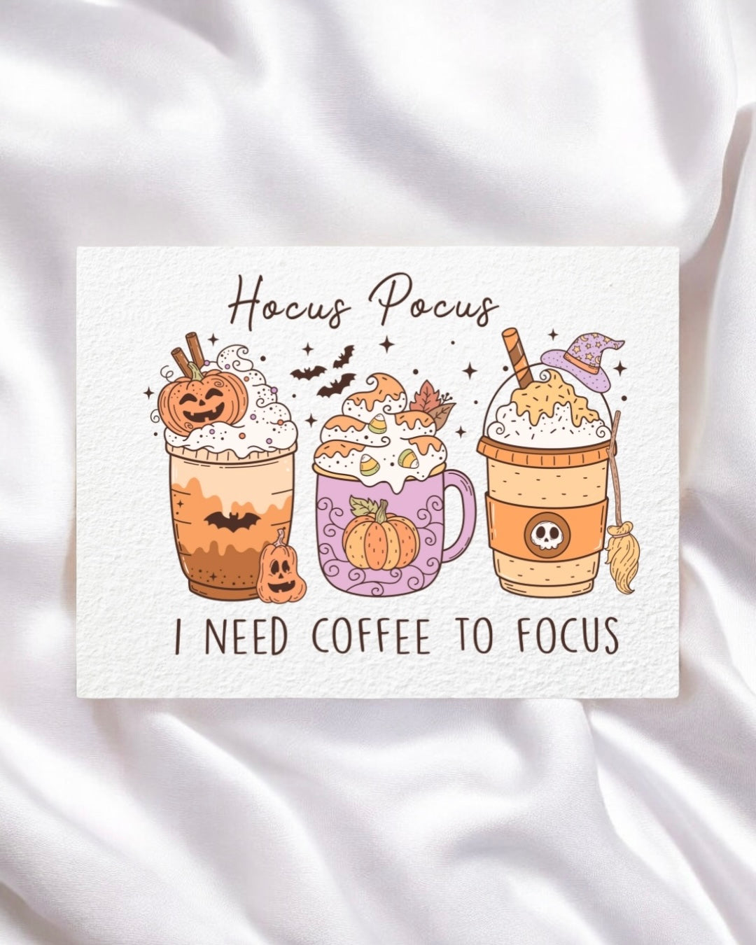 DTF - HOCUS POCUS I NEED COFFEE TO FOCUS