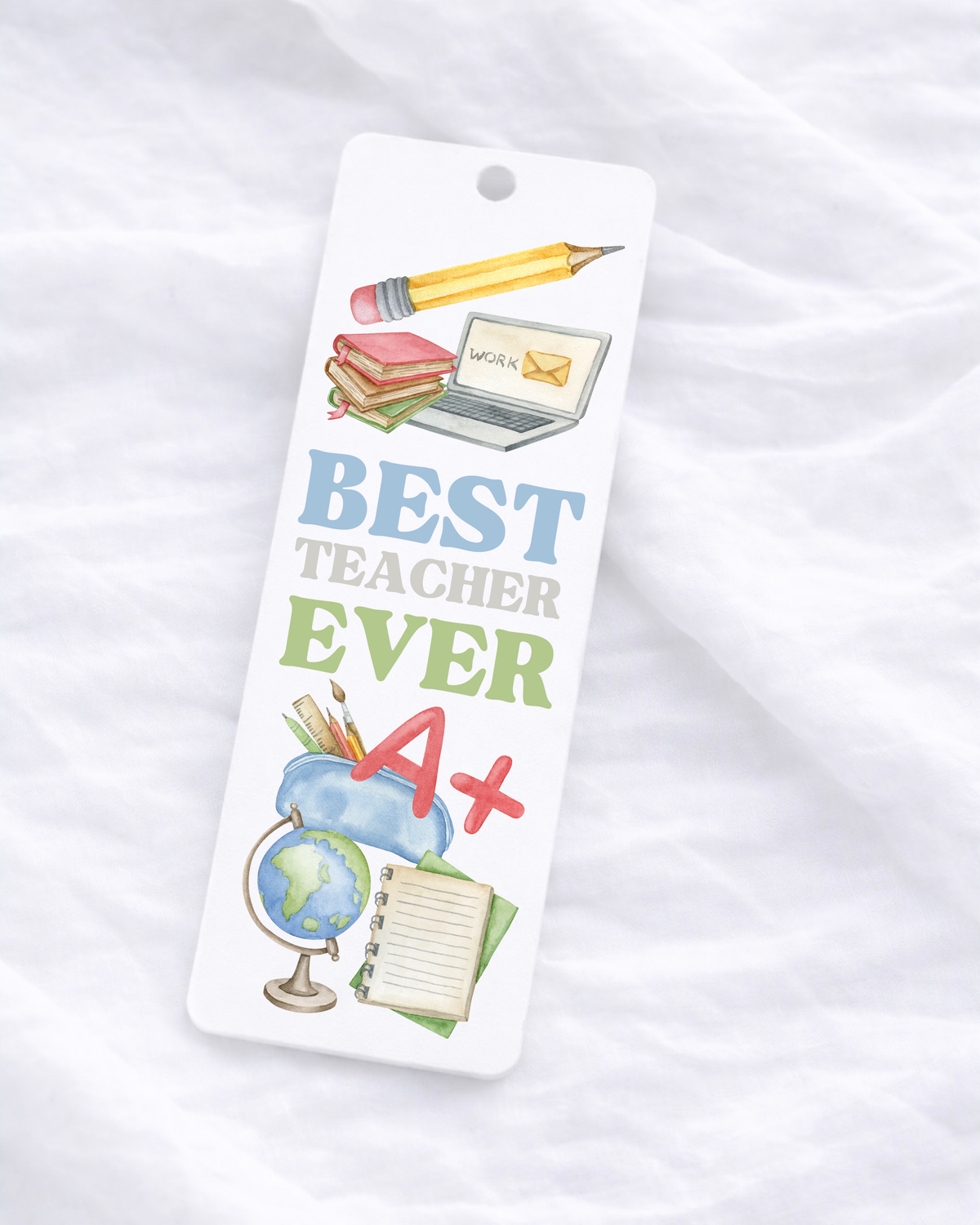 UVDTF - BOOKMARK - BEST TEACHER EVER