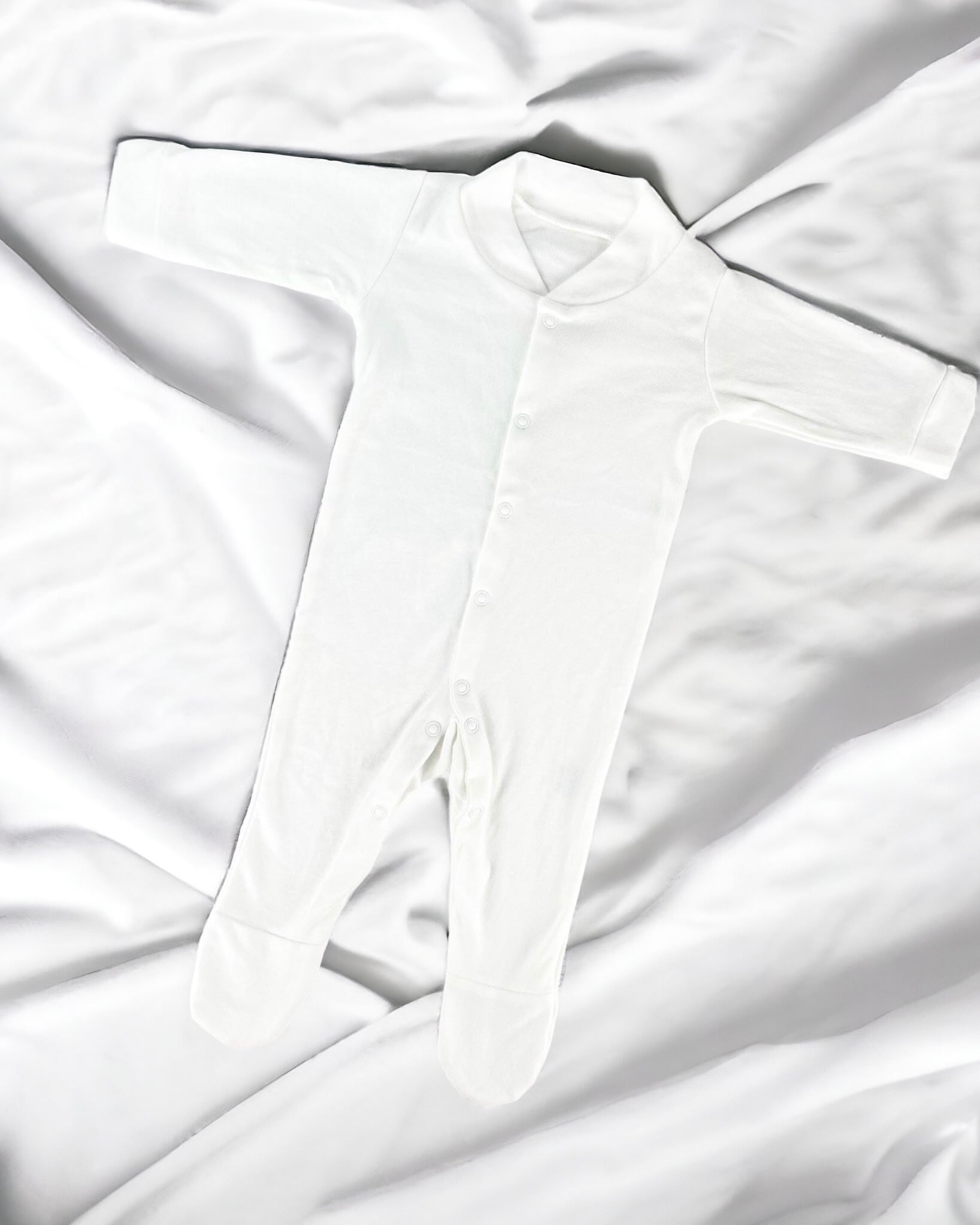 BUTTON UP BABYGROW/SLEEPSUIT