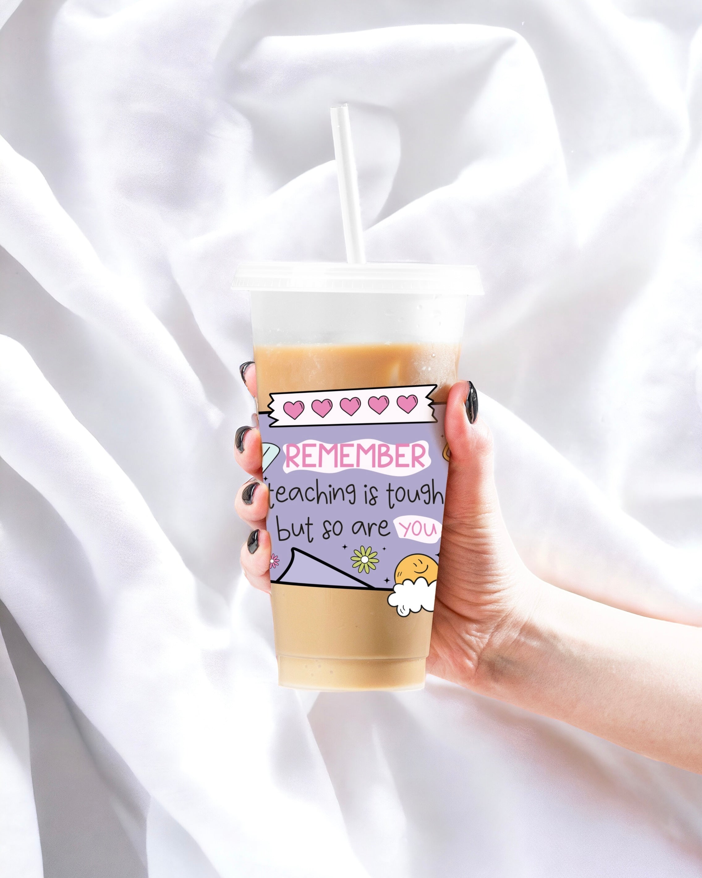 UVDTF - TEACHER REMINDER 6 PURPLE DECAL