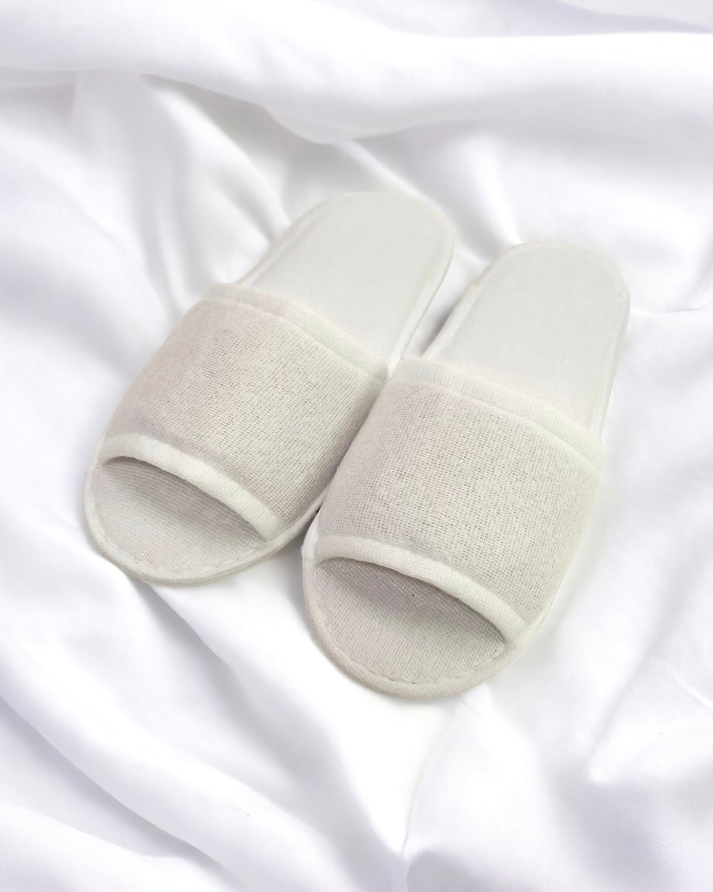 ESSENTIALS OPEN TOE SLIPPERS