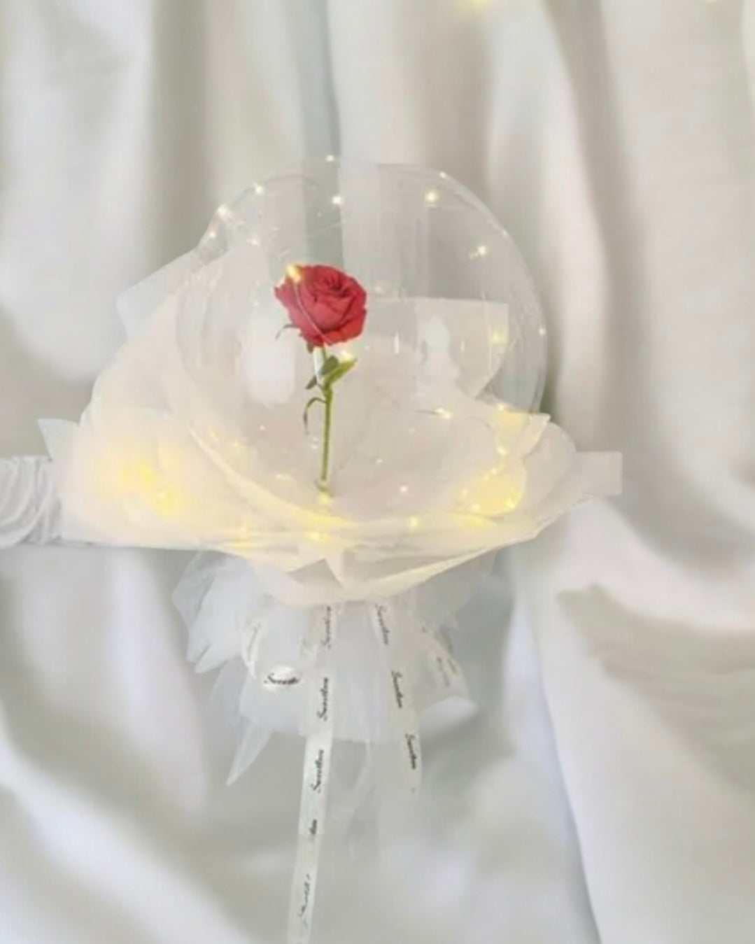 CLEARANCE - LED BOBO ROSE BALLOONS
