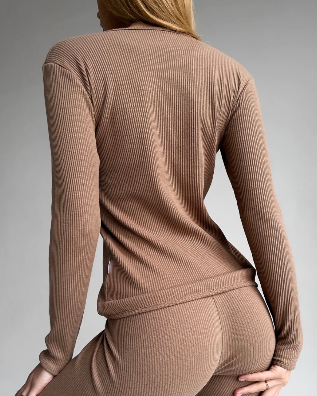 ADULTS BISCUIT RIBBED LOUNGESET